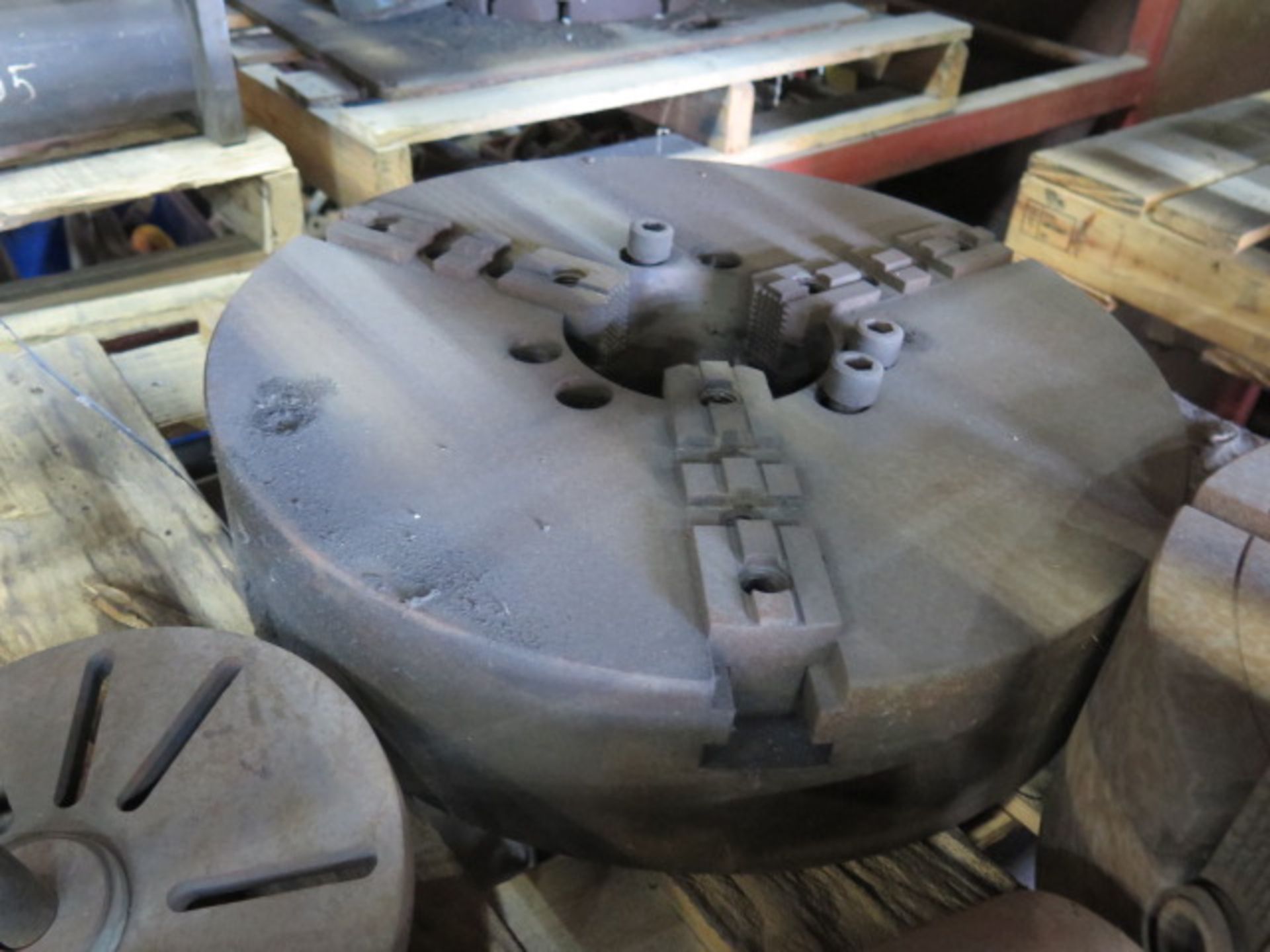 18" 3-Jaw Chuck, 18" 4-Jaw Chuck and 15" 4-Jaw Chuck (SOLD AS-IS - NO WARRANTY) - Image 5 of 5