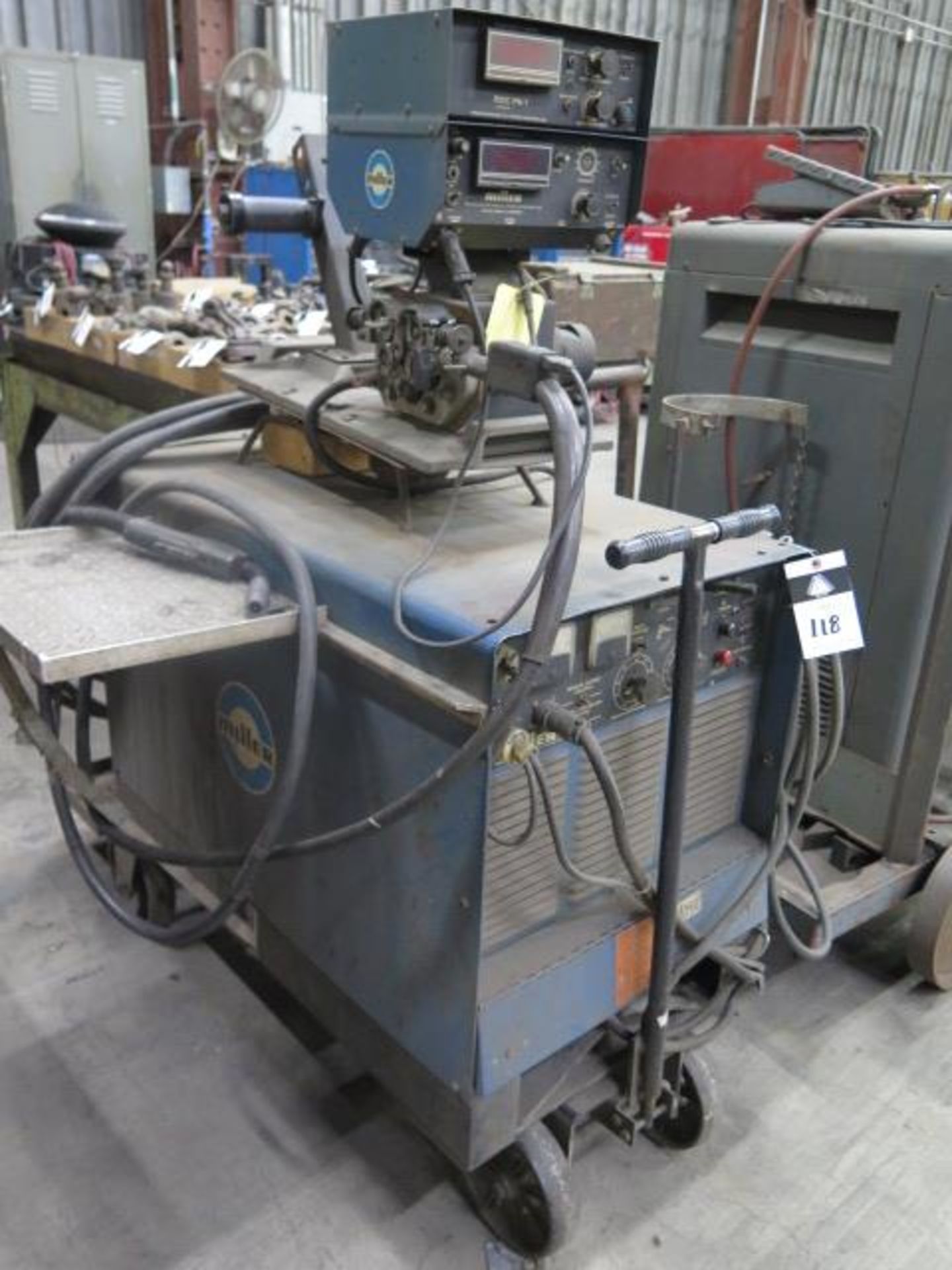 Miller Pulstar 450 Arc Welding Power Source w. Miller RDC PS1 Wire Feeder (SOLD AS-IS - NO - Image 3 of 7