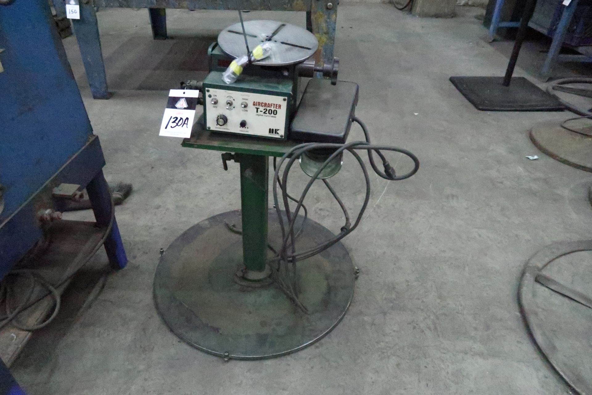 Aircrafter T-200 Digital Turning Table (NEEDS REPAIR) w/stand (SOLD AS-IS - NO WARRANTY) - Image 6 of 8