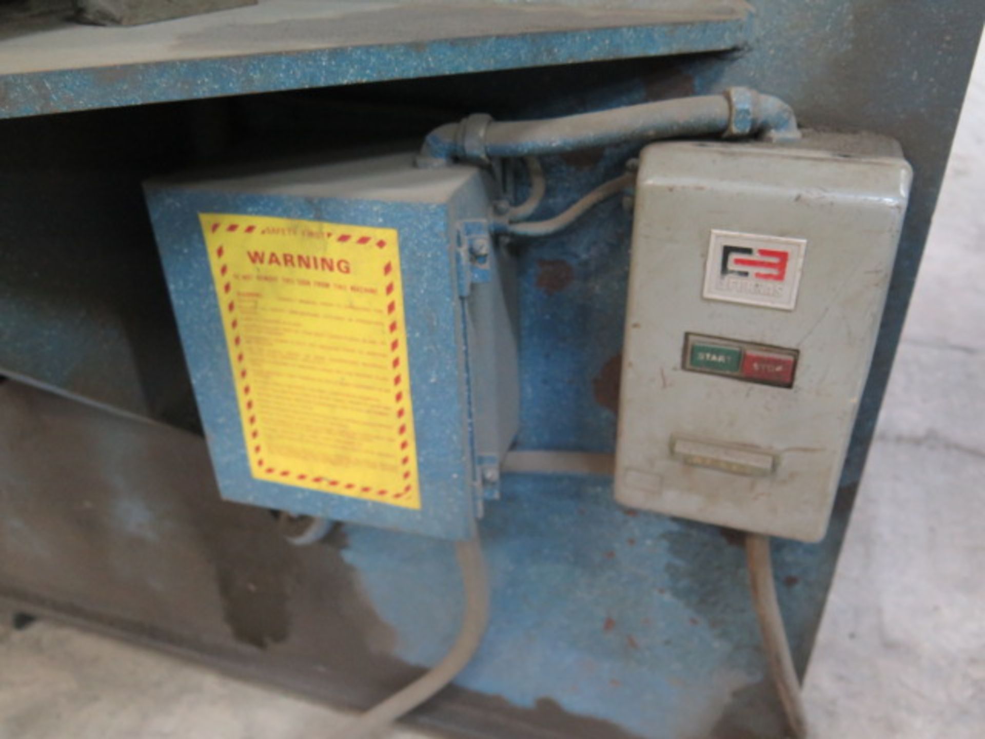 Iron Crafter mdl. HTS48 48” Power Shear s/n 80S043 (SOLD AS-IS - NO WARRANTY) - Image 10 of 11