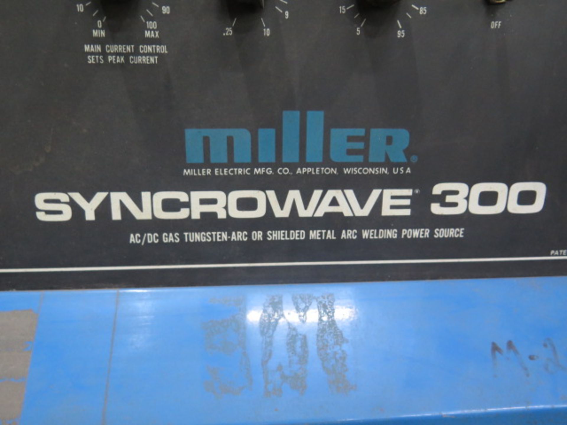 Miller Syncrowave 300 AC/DC Arc Welding Power Source w/ Weld-Tec Cooler, Cart (SOLD AS-IS - NO - Image 10 of 10