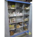 Welding Supplies w/ Cabinet (SOLD AS-IS - NO WARRANTY)