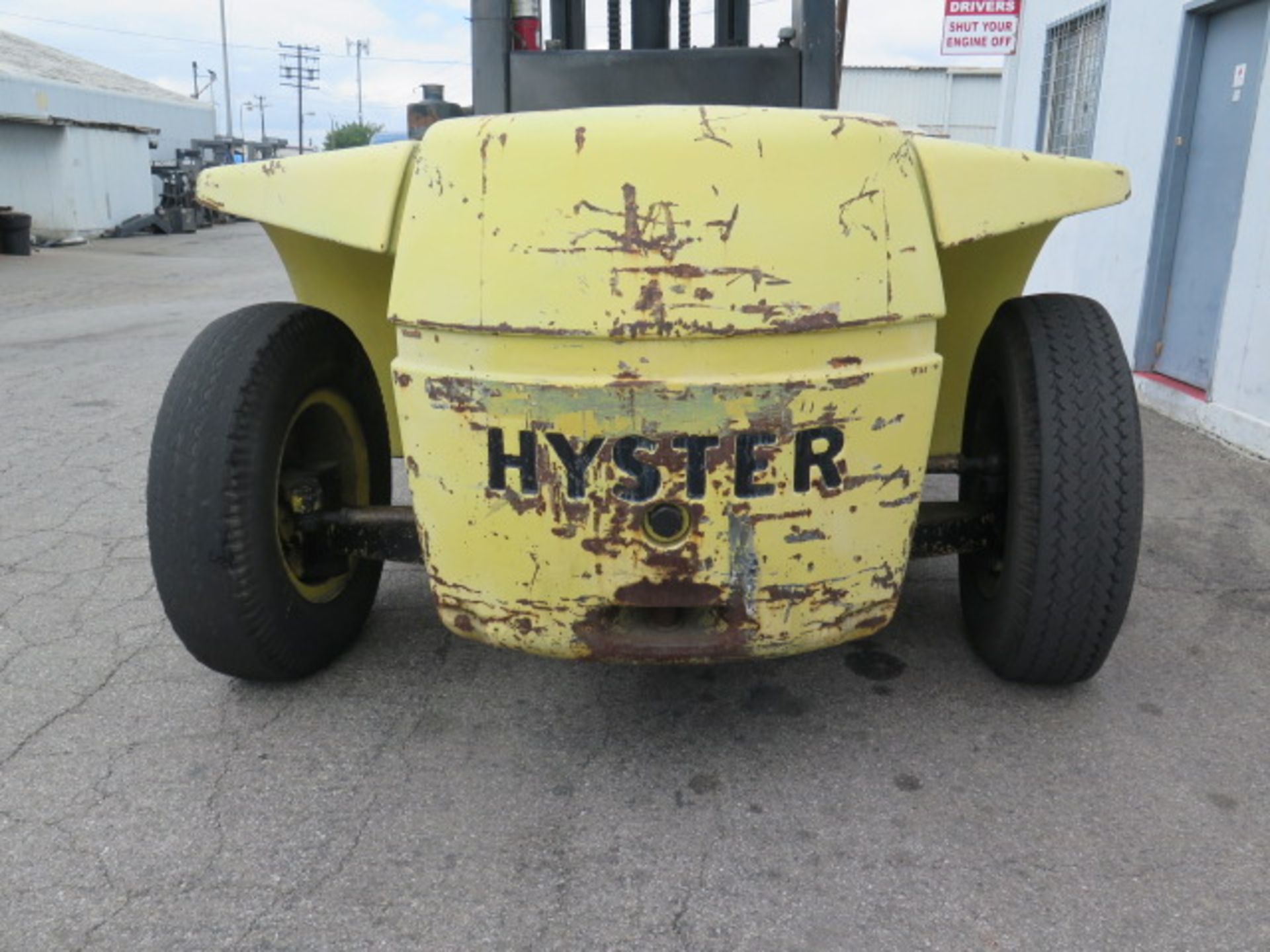 Hyster 300 30,000 Lb Cap LPG Forklift Adjustable Blades, Pneumatic Tires (SOLD AS-IS - NO WARRANTY) - Image 10 of 18