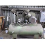 Ingersoll Rand 15Hp Horizontal Air Compressor w/ 2-Stage Pump, 120 Gallon Tank (SOLD AS-IS - NO