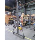 Pittsburgh 1 Ton Portable A-Frame Gantry w/ Chain Hoist (SOLD AS-IS - NO WARRANTY)