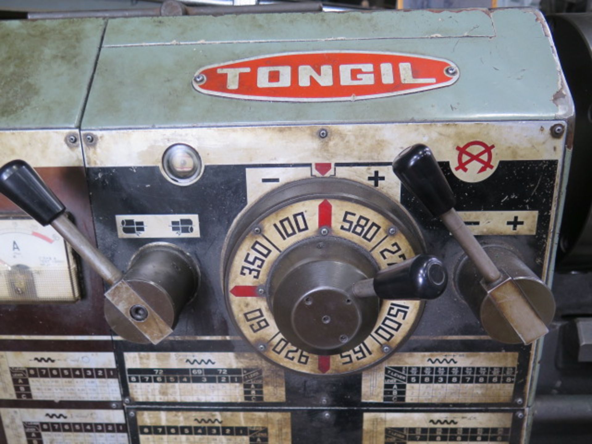 Tongil TIPL-4 15” x 42” Geared Head Gap Bed Lathe w/ 60-1500 RPM, Inch/mm Threading, SOLD AS IS - Image 5 of 12