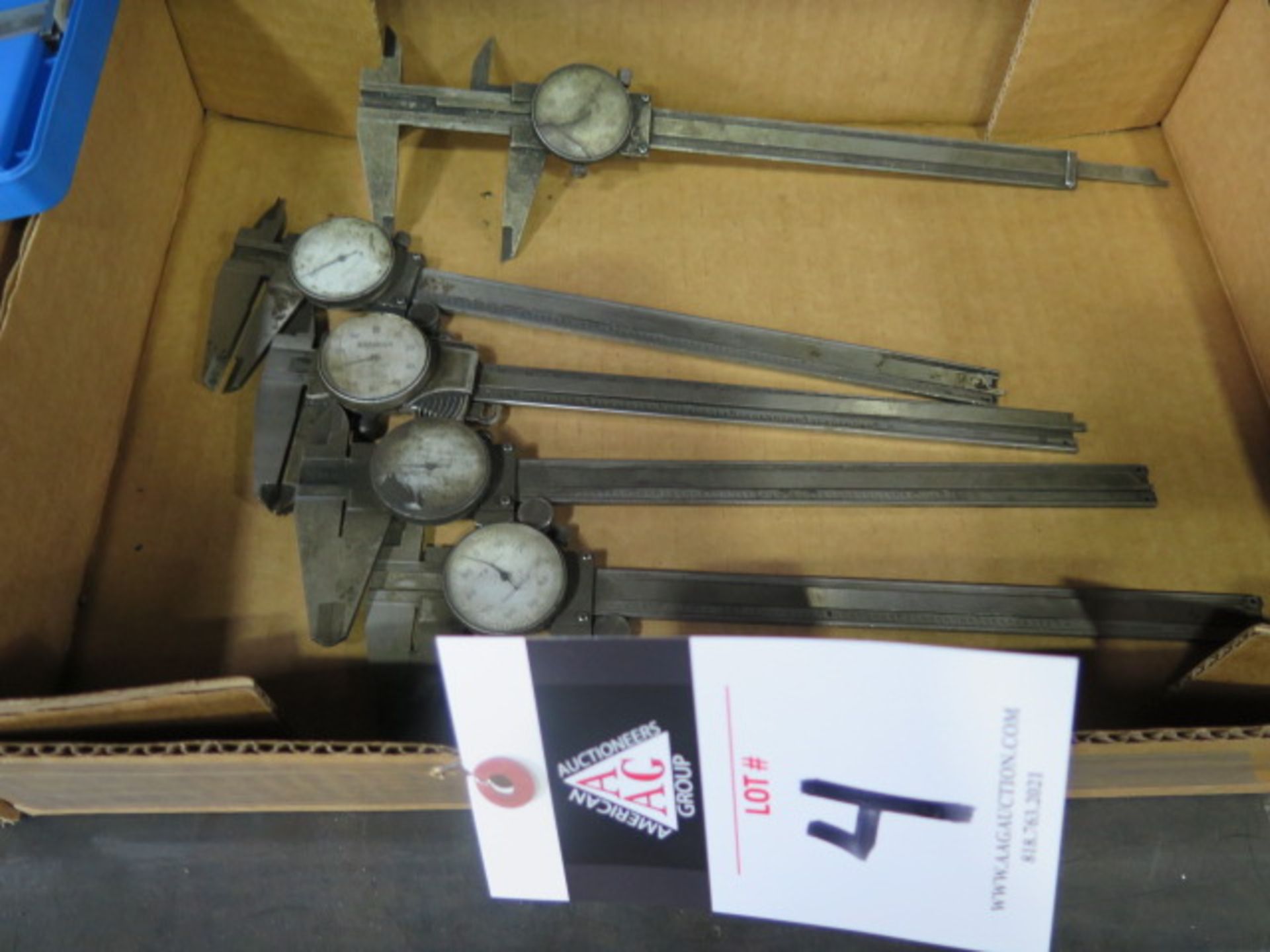 8" Dial Calipers (5) (SOLD AS-IS - NO WARRANTY)