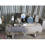 Ingersoll Rand 5Hp Horizontal Air Compressor w/ 2-Stage Pump, 80 Gallon Tank (SOLD AS-IS - NO