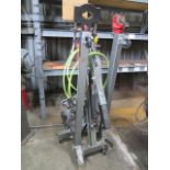 Hydraulic Pipe Wrench w/ Pittsburgh Engine Hoist (SOLD AS-IS - NO WARRANTY)