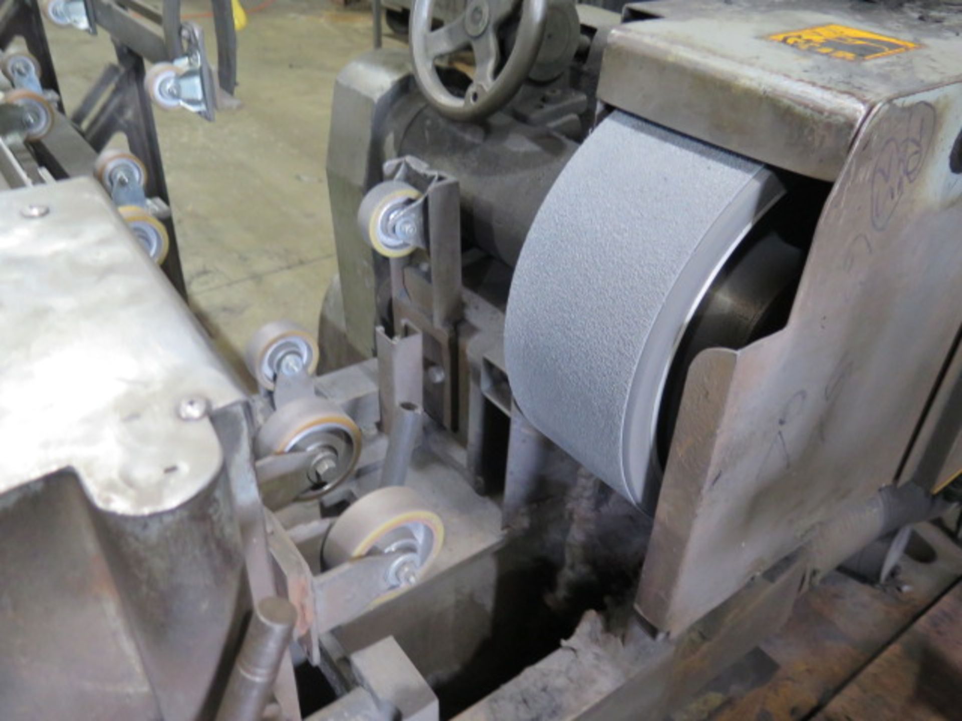 Production Machine Co Custom 6” Belt Sander / Tube Finishing Machine. (SOLD AS-IS - NO WARRANTY) - Bild 4 aus 16