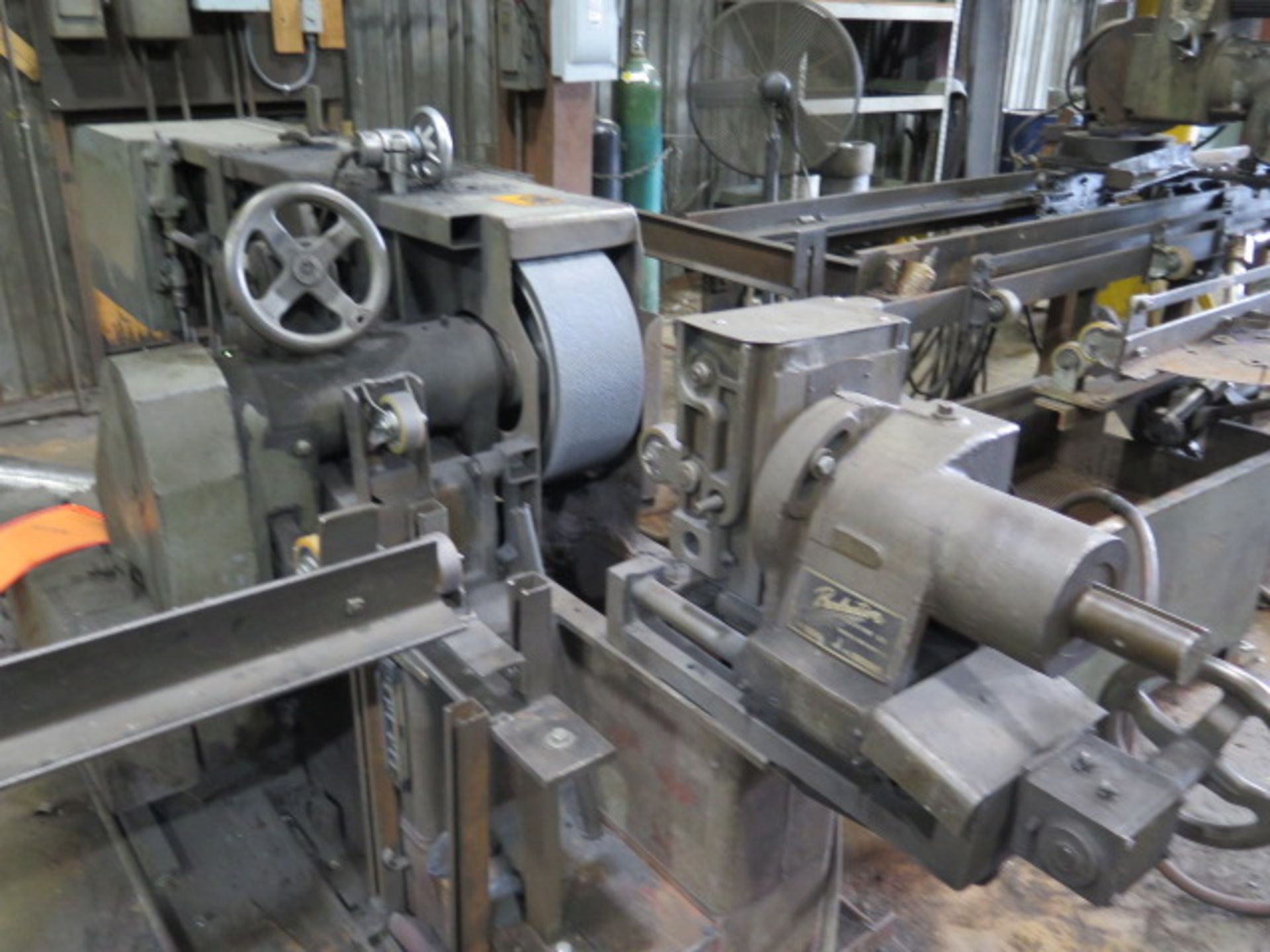 Production Machine Co Custom 6” Belt Sander / Tube Finishing Machine. (SOLD AS-IS - NO WARRANTY) - Image 3 of 16