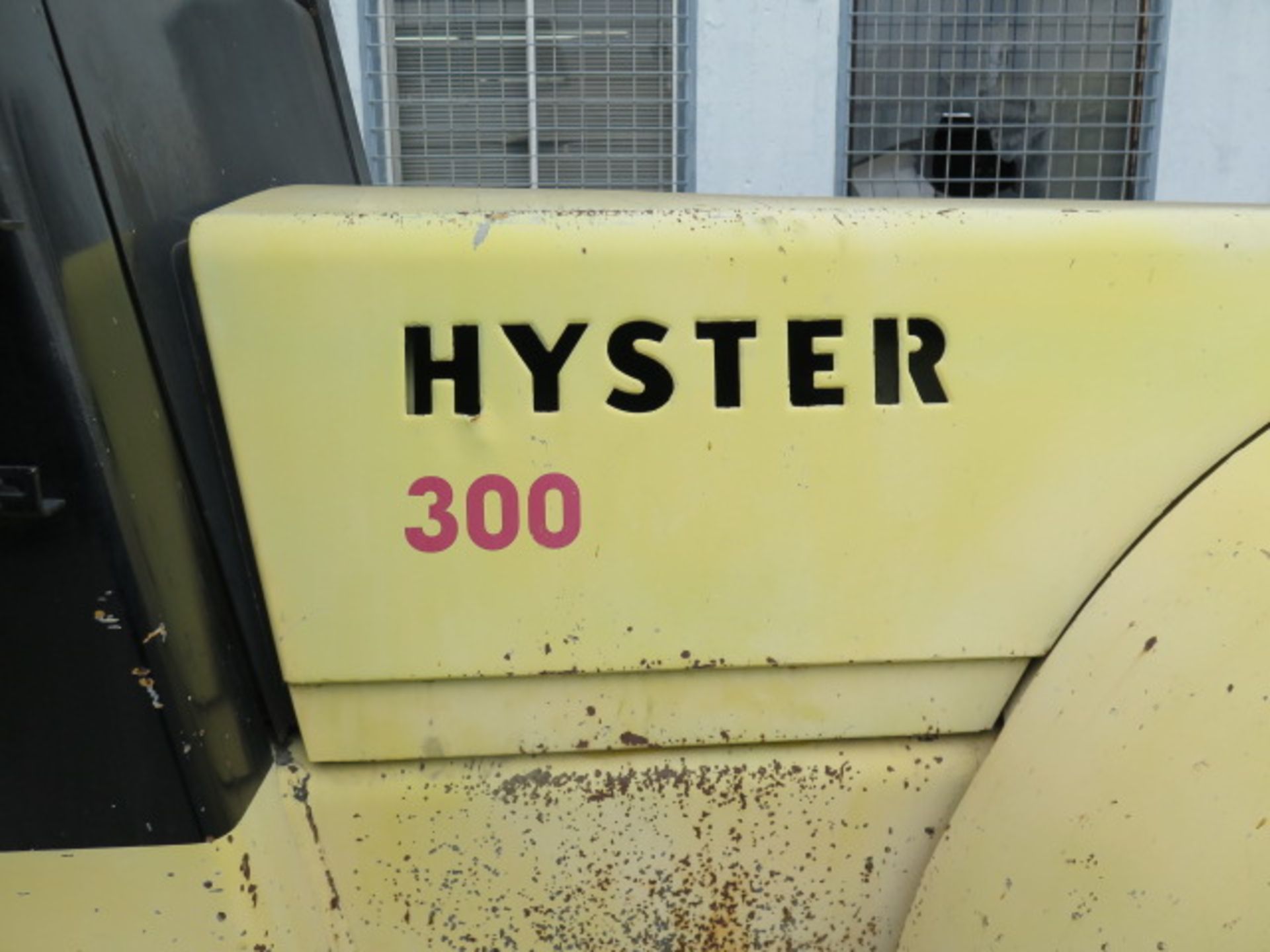 Hyster 300 30,000 Lb Cap LPG Forklift Adjustable Blades, Pneumatic Tires (SOLD AS-IS - NO WARRANTY) - Image 8 of 18