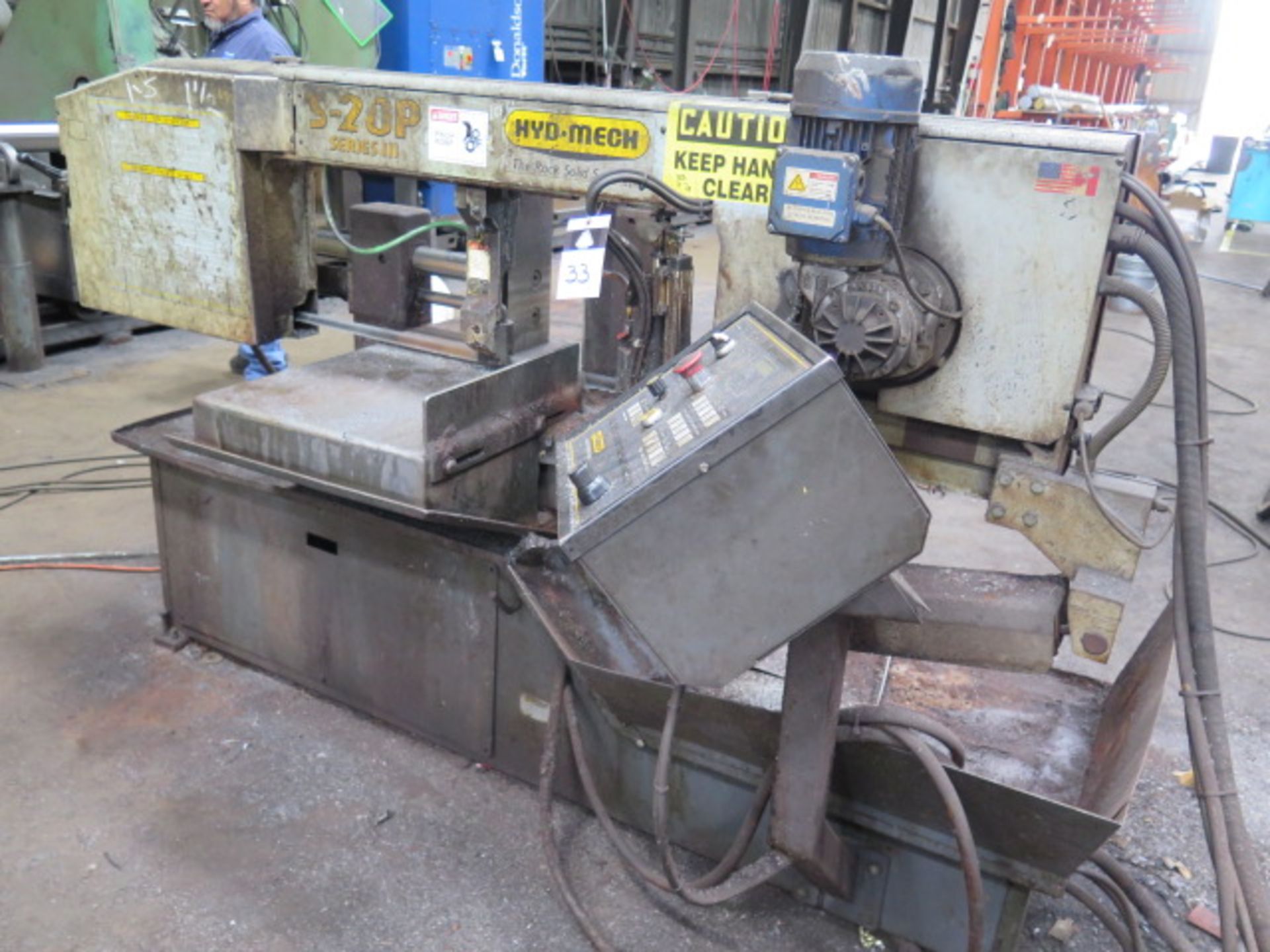 Hyd-Mech S-20P Series III 13” Horizontal Band Saw w/ Hyd-Mech Controls, Hyd Clamping, SOLD AS IS - Bild 2 aus 11