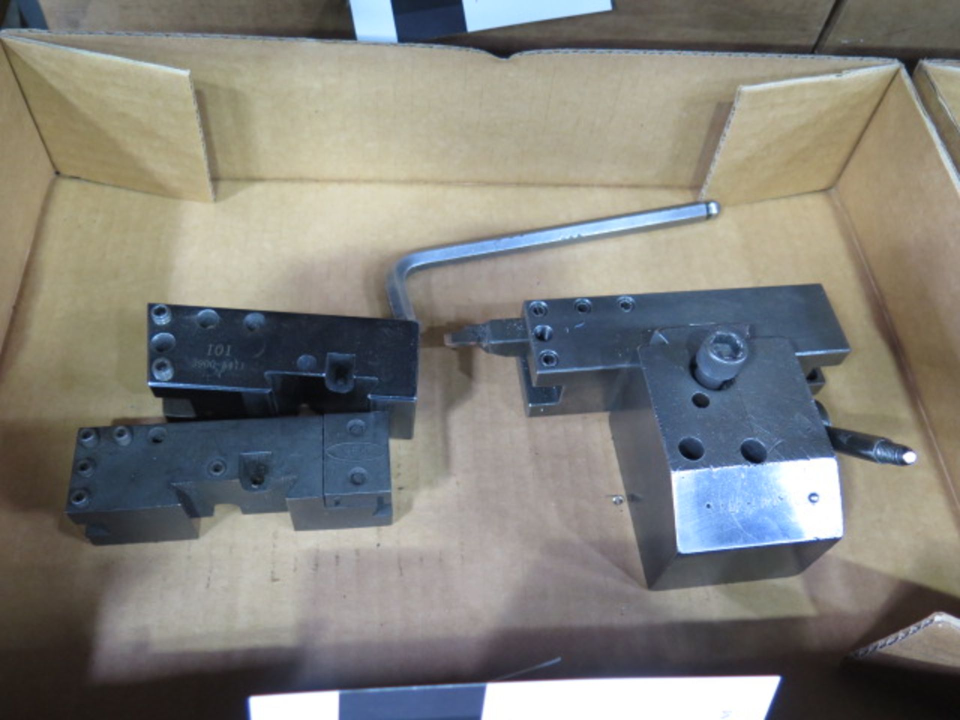 KDK Tool Post and (3) Tool Holders (SOLD AS-IS - NO WARRANTY) - Image 2 of 4