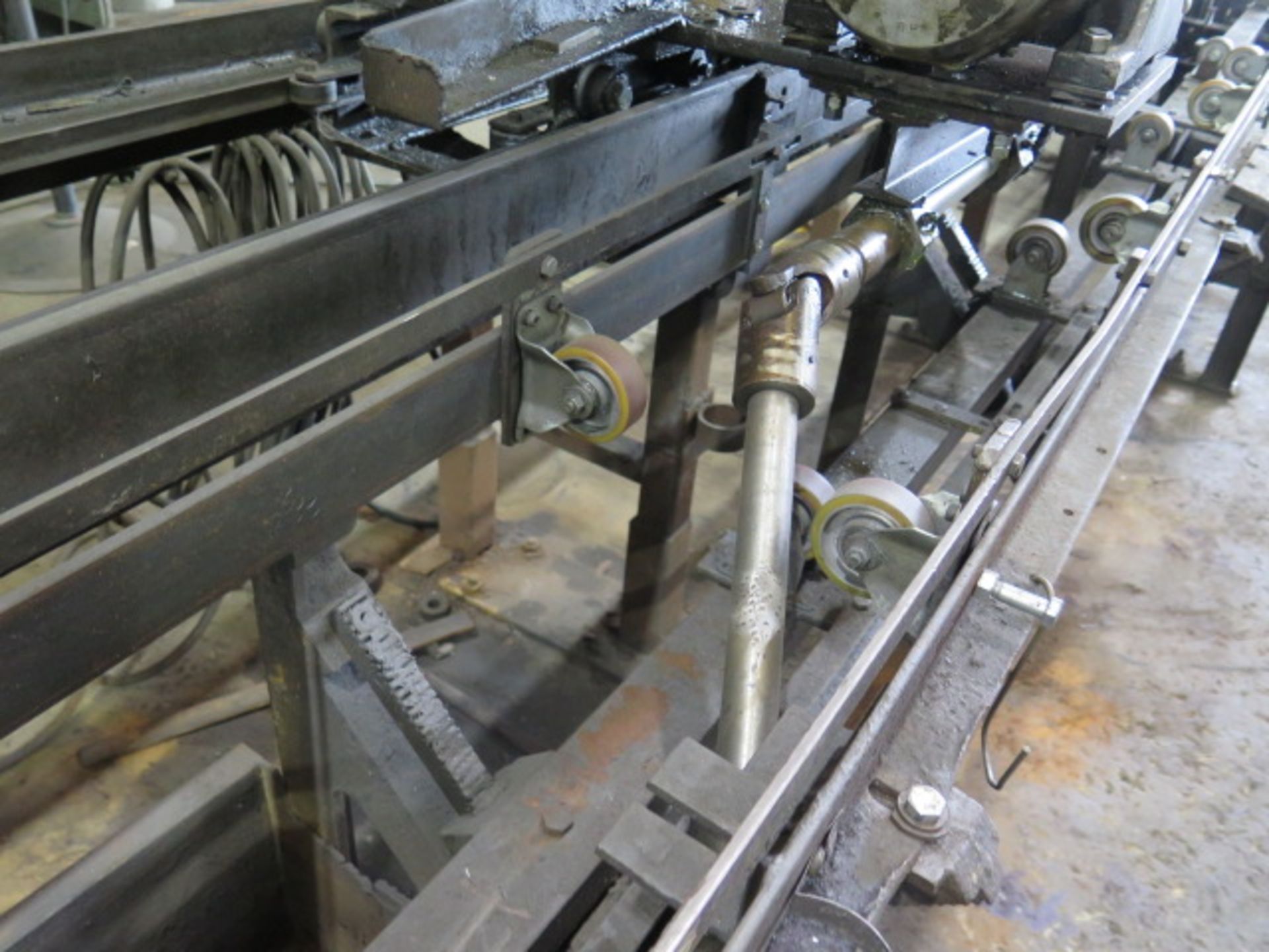 Production Machine Co Custom 6” Belt Sander / Tube Finishing Machine. (SOLD AS-IS - NO WARRANTY) - Bild 12 aus 16
