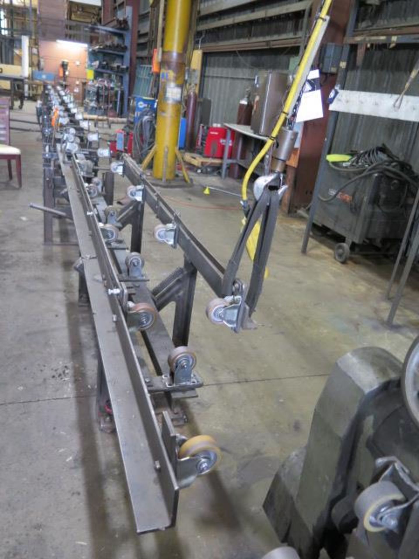 Production Machine Co Custom 6” Belt Sander / Tube Finishing Machine. (SOLD AS-IS - NO WARRANTY) - Bild 15 aus 16