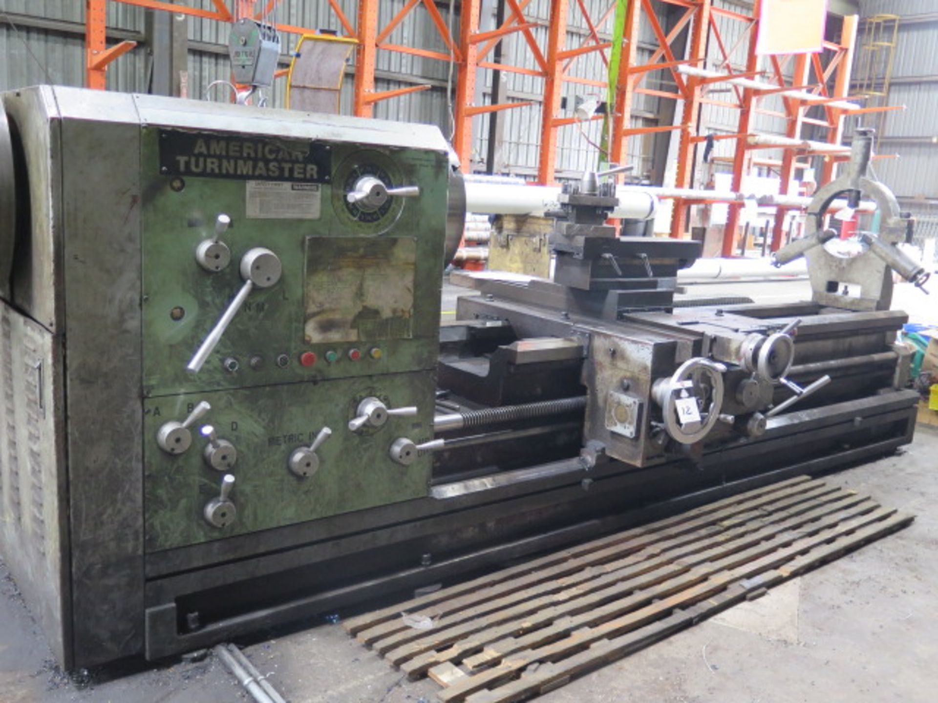 American Turnmaster HT-3580 35” x 80” Big Bore Geared Gap Bed Lathe w/ 6” Spindle Bore, SOLD AS IS - Image 2 of 15