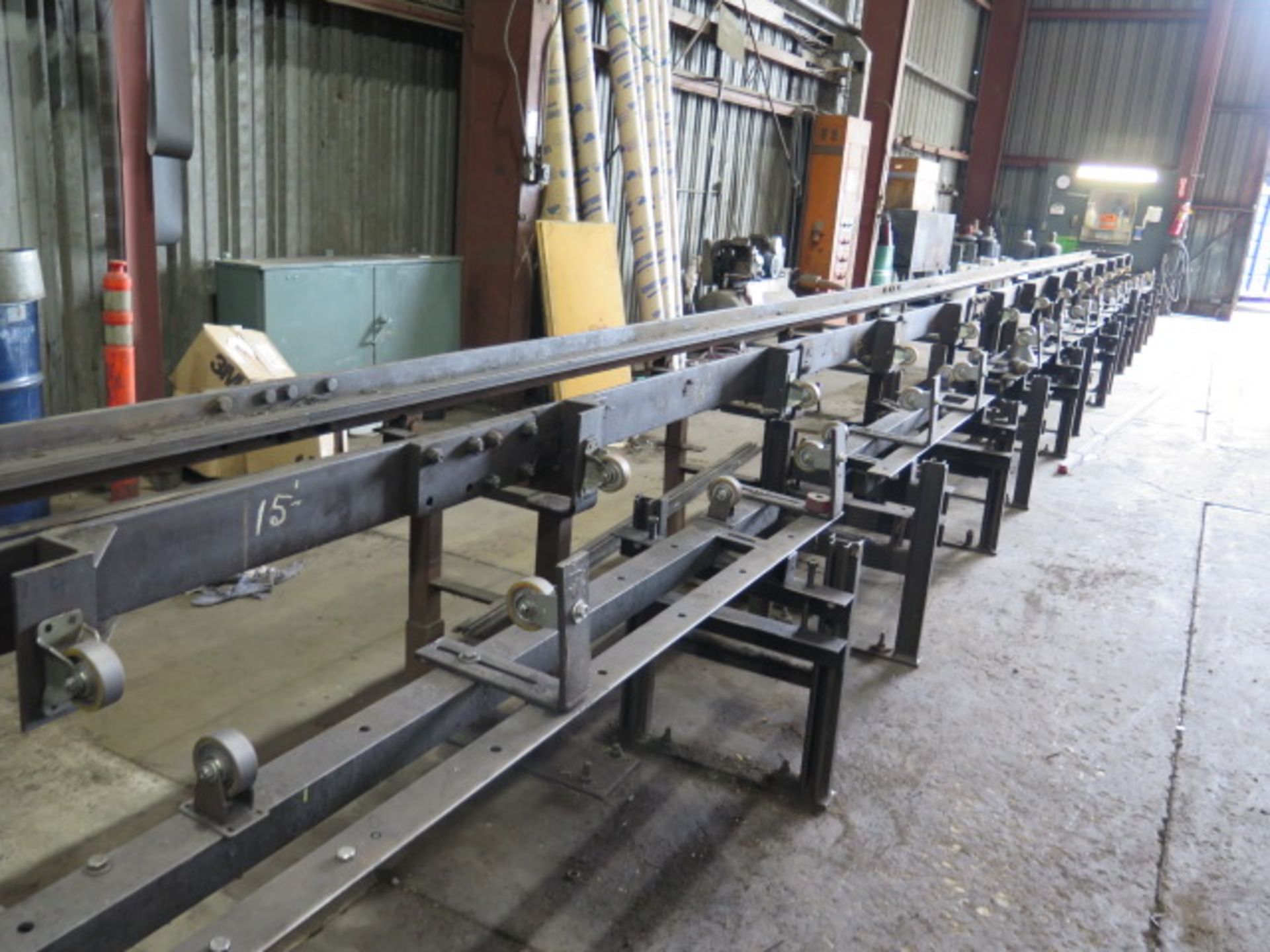 Production Machine Co Custom 6” Belt Sander / Tube Finishing Machine. (SOLD AS-IS - NO WARRANTY) - Bild 14 aus 16