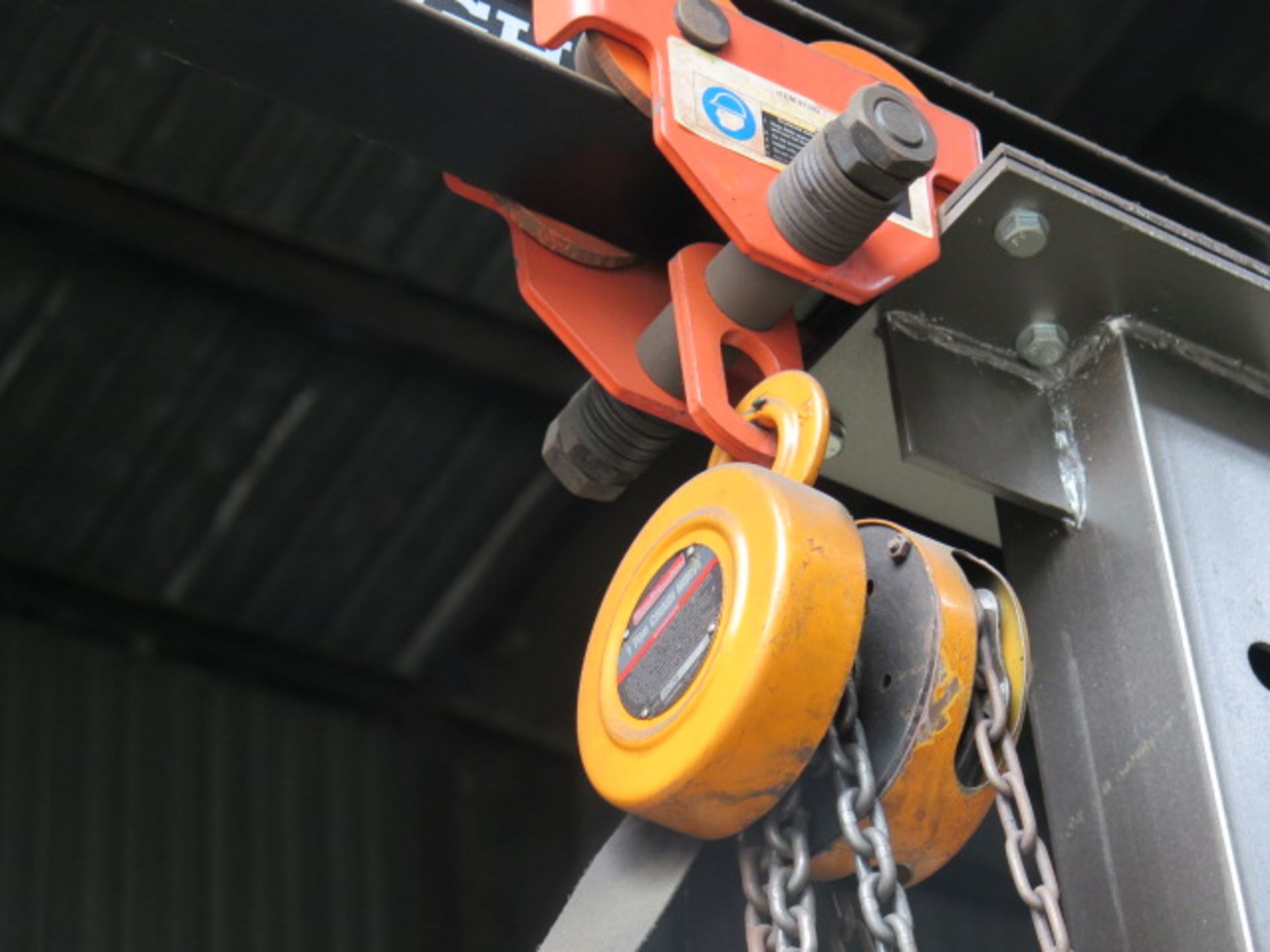 Pittsburgh 1 Ton Portable A-Frame Gantry w/ Chain Hoist (SOLD AS-IS - NO WARRANTY) - Image 6 of 8