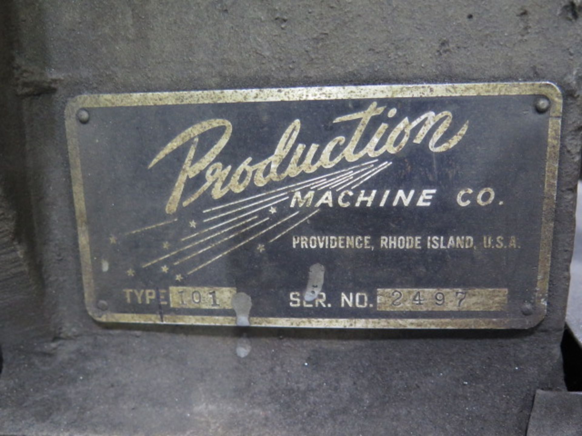 Production Machine Co Custom 6” Belt Sander / Tube Finishing Machine. (SOLD AS-IS - NO WARRANTY) - Bild 16 aus 16