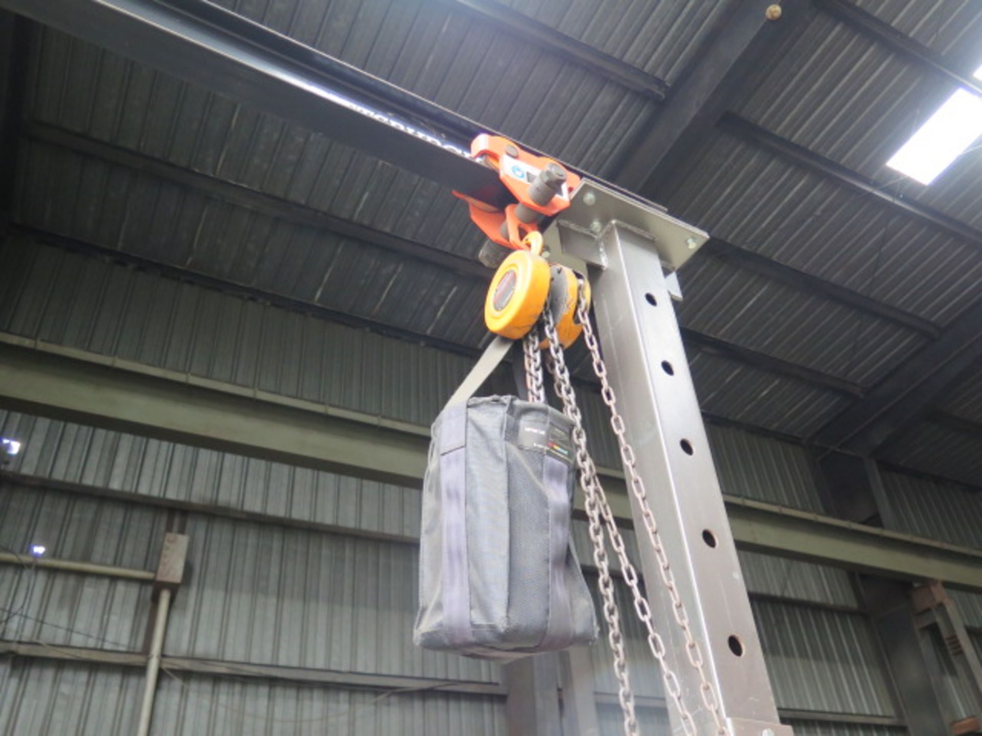 Pittsburgh 1 Ton Portable A-Frame Gantry w/ Chain Hoist (SOLD AS-IS - NO WARRANTY) - Image 5 of 8