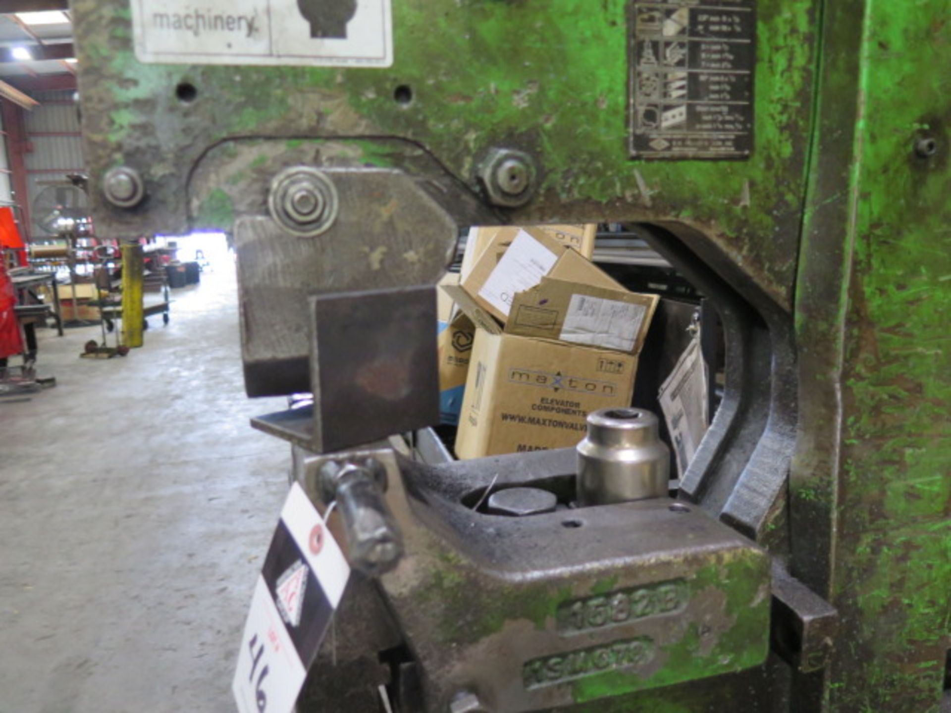 Heller / Mubeo KLSH60 60-Ton Iron Worker w/ Punch, 16” Flat Shear, Bar Shears,Angle Shear,SOLD AS IS - Bild 5 aus 11