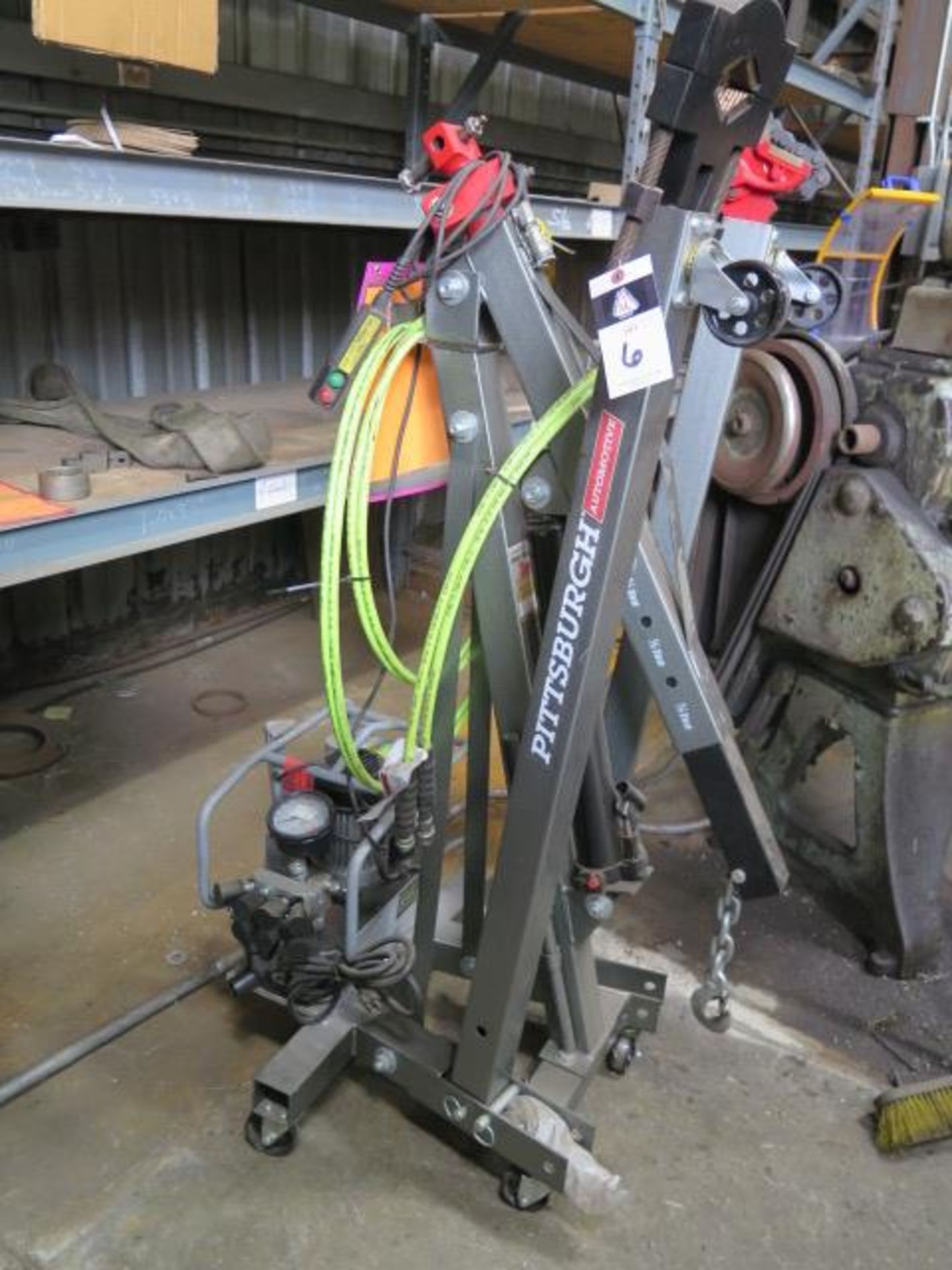 Hydraulic Pipe Wrench w/ Pittsburgh Engine Hoist (SOLD AS-IS - NO WARRANTY) - Image 2 of 16