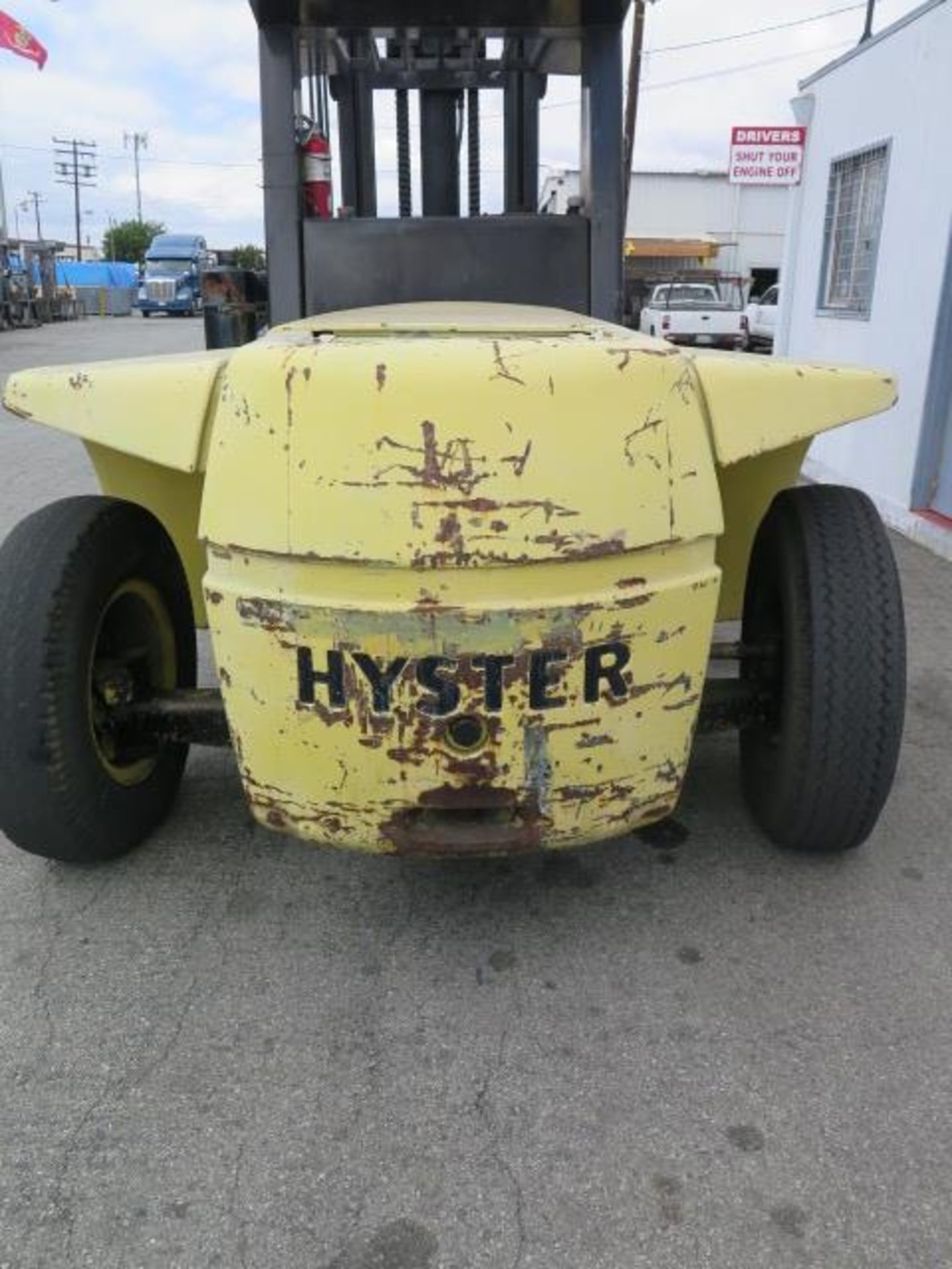 Hyster 300 30,000 Lb Cap LPG Forklift Adjustable Blades, Pneumatic Tires (SOLD AS-IS - NO WARRANTY) - Image 9 of 18