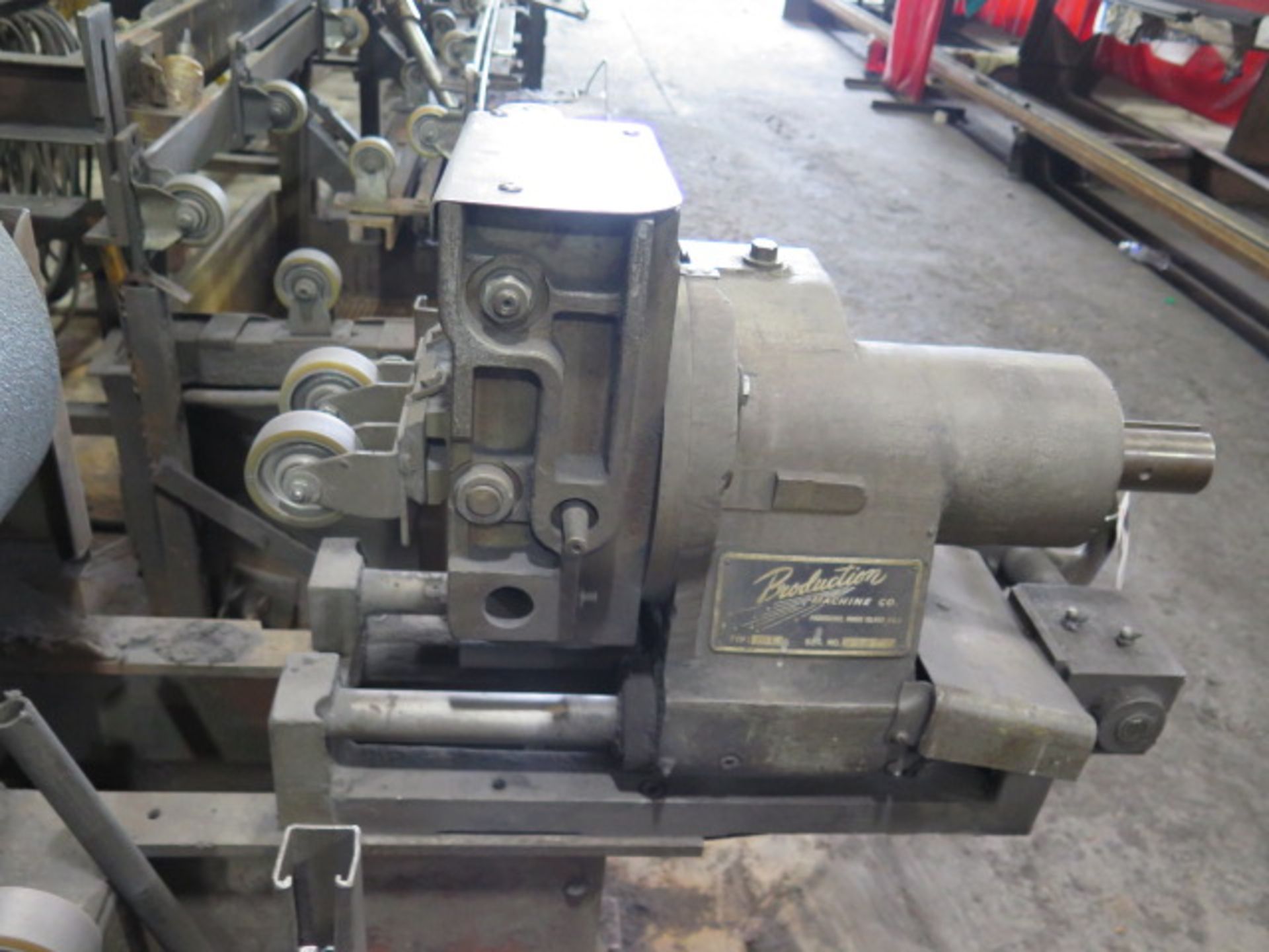 Production Machine Co Custom 6” Belt Sander / Tube Finishing Machine. (SOLD AS-IS - NO WARRANTY) - Bild 6 aus 16
