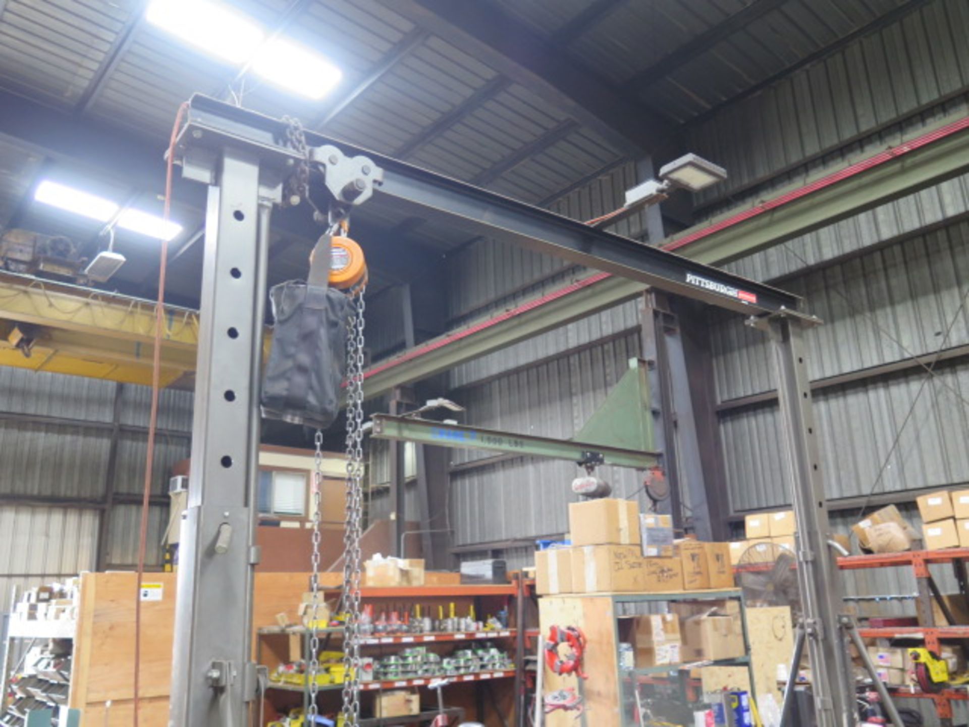 Pittsburgh 1 Ton Portable A-Frame Gantry w/ Chain Hoist (SOLD AS-IS - NO WARRANTY) - Image 2 of 7