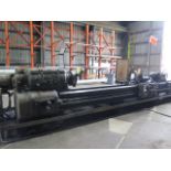 Axelson 25 28” x 216” Geared Head Lathe w/ 24’ Bed, 8-555 RPM,Taper Attachment, Tailstock,SOLD AS IS