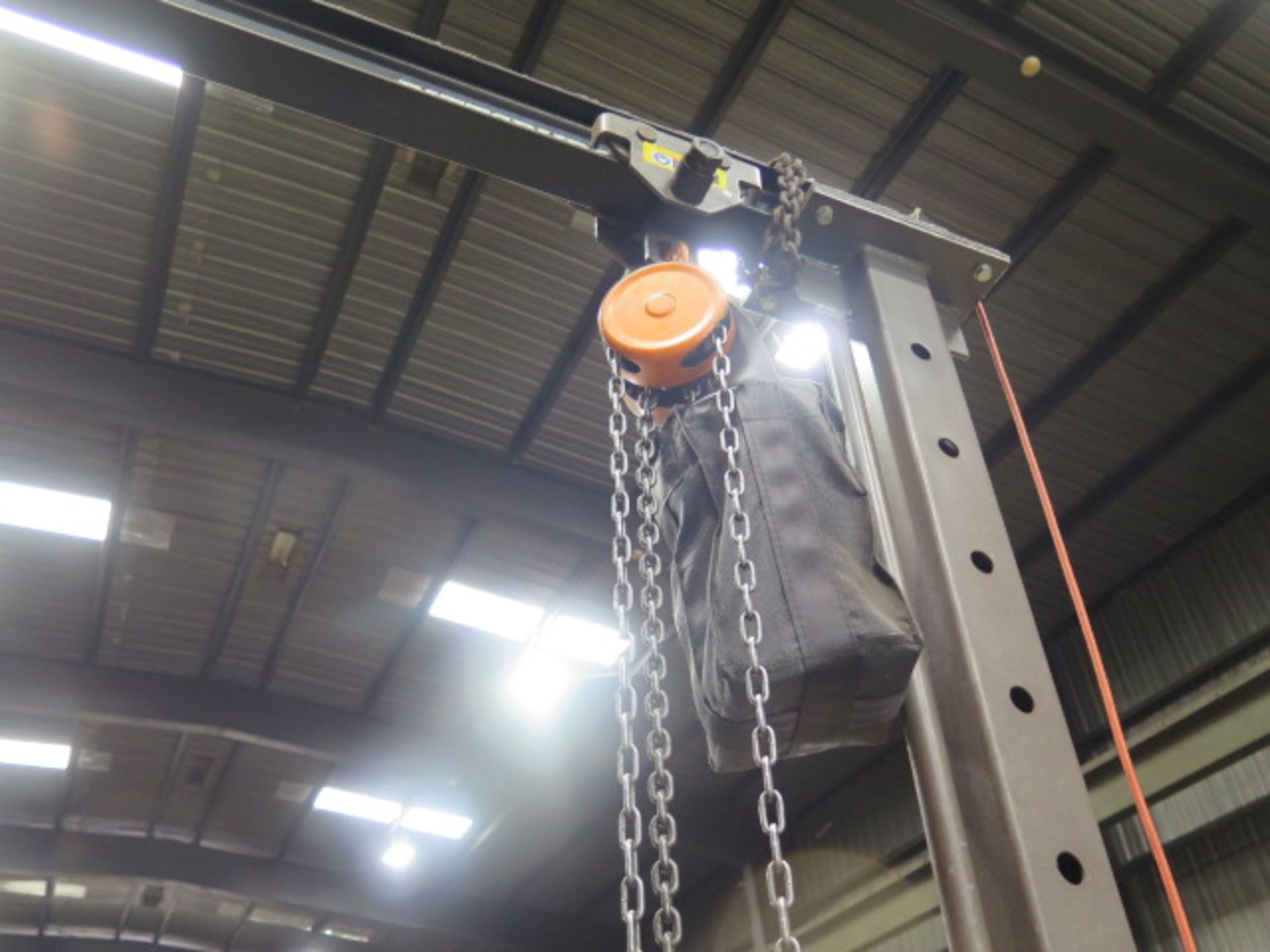 Pittsburgh 1 Ton Portable A-Frame Gantry w/ Chain Hoist (SOLD AS-IS - NO WARRANTY) - Image 6 of 7