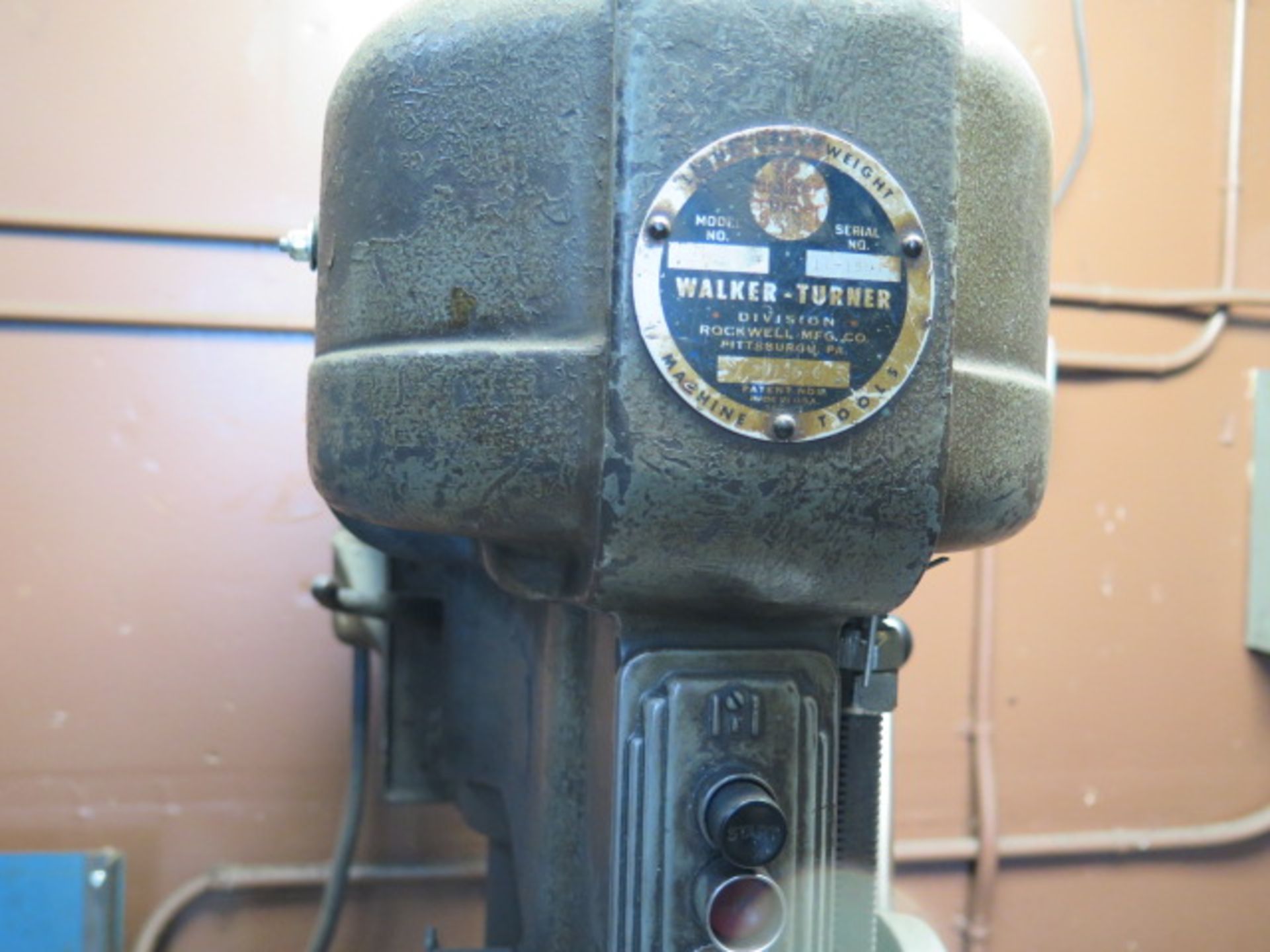Walker Turner Pedestal Drill Press (SOLD AS-IS - NO WARRANTY) - Image 5 of 5