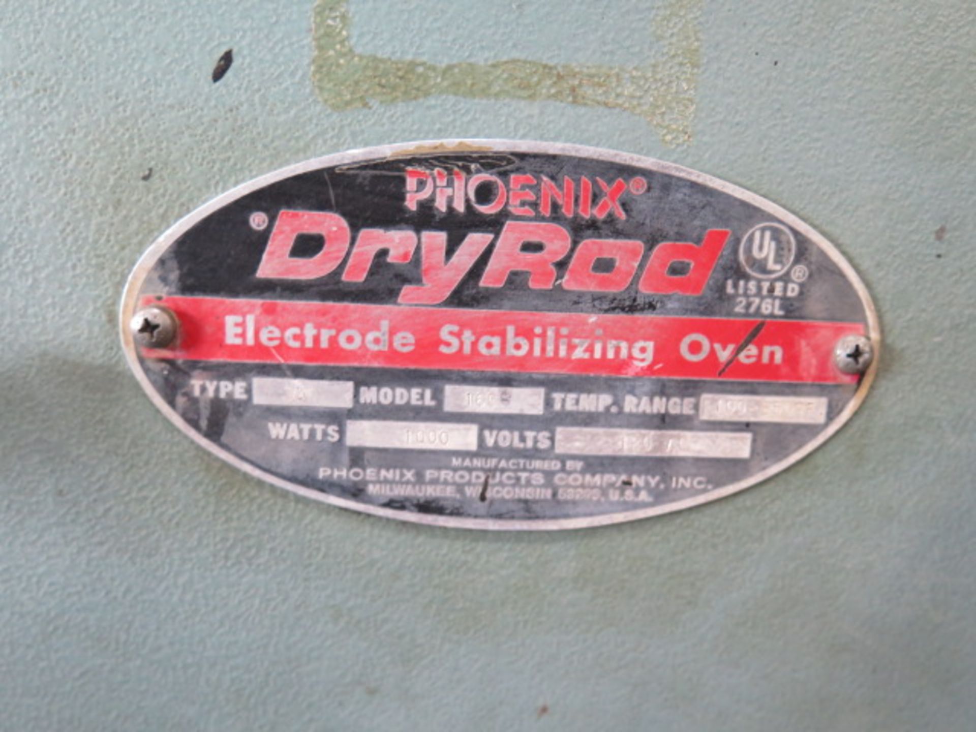 Phoenix Dry Rod Electrode Stabilization Oven (SOLD AS-IS - NO WARRANTY) - Image 3 of 4