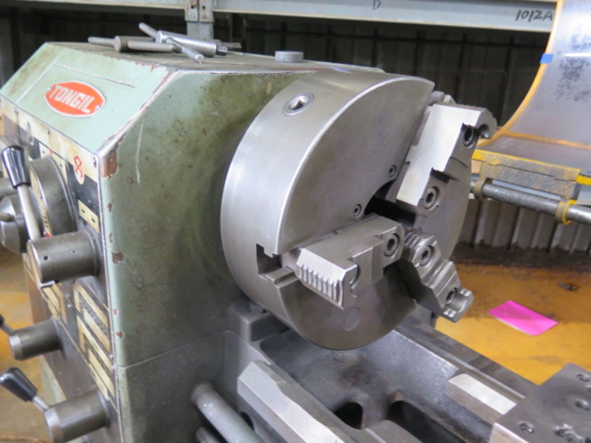 Tongil TIPL-4 15” x 42” Geared Head Gap Bed Lathe w/ 60-1500 RPM, Inch/mm Threading, SOLD AS IS - Image 7 of 12
