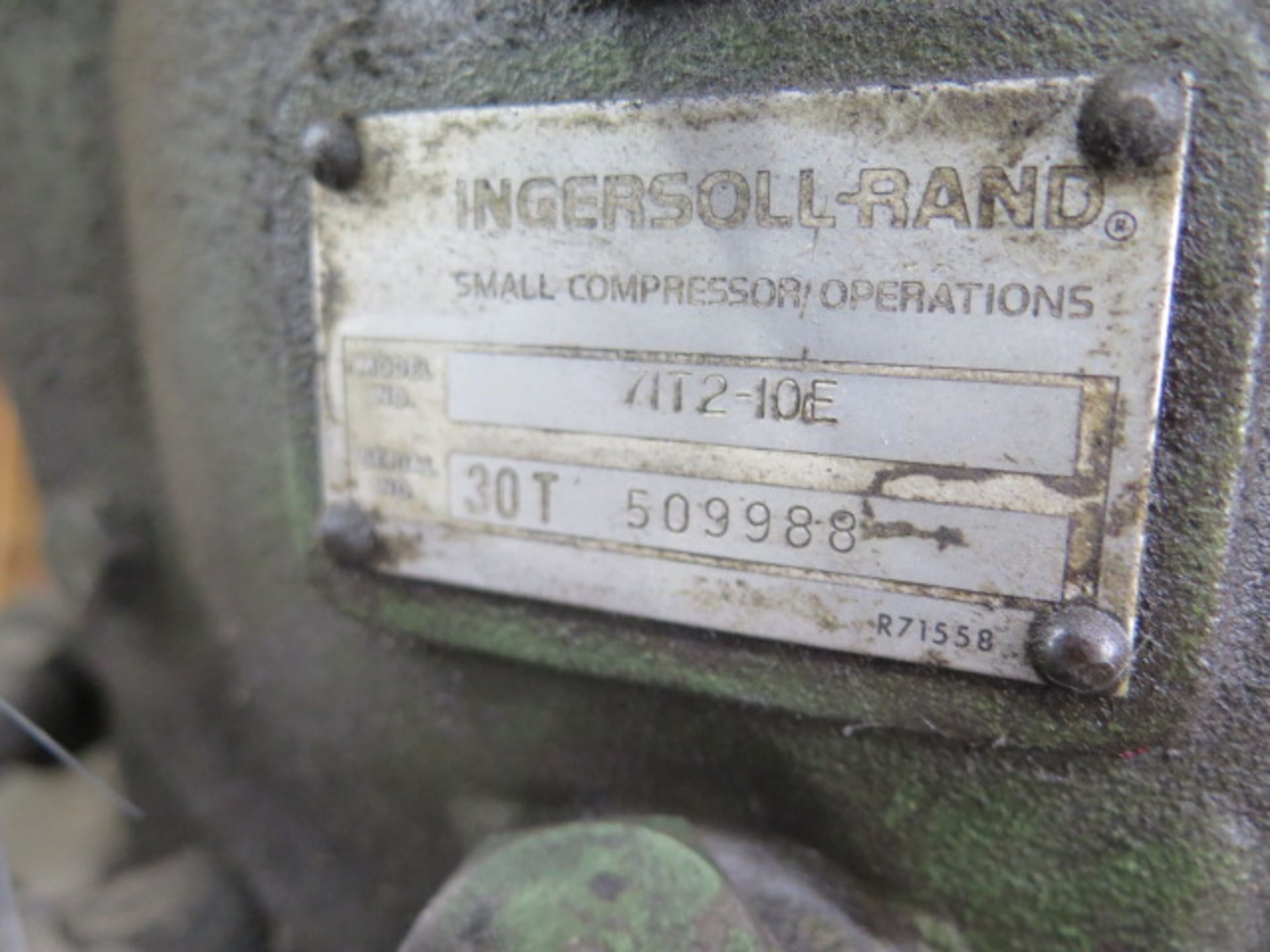 Ingersoll Rand 15Hp Horizontal Air Compressor w/ 2-Stage Pump, 120 Gallon Tank (SOLD AS-IS - NO - Image 5 of 5