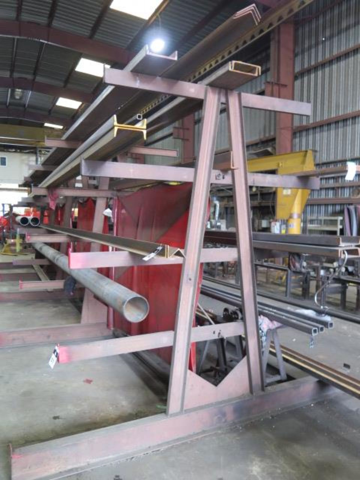 2-Sided Cantilever Material Rack (SOLD AS-IS - NO WARRANTY) - Image 6 of 8