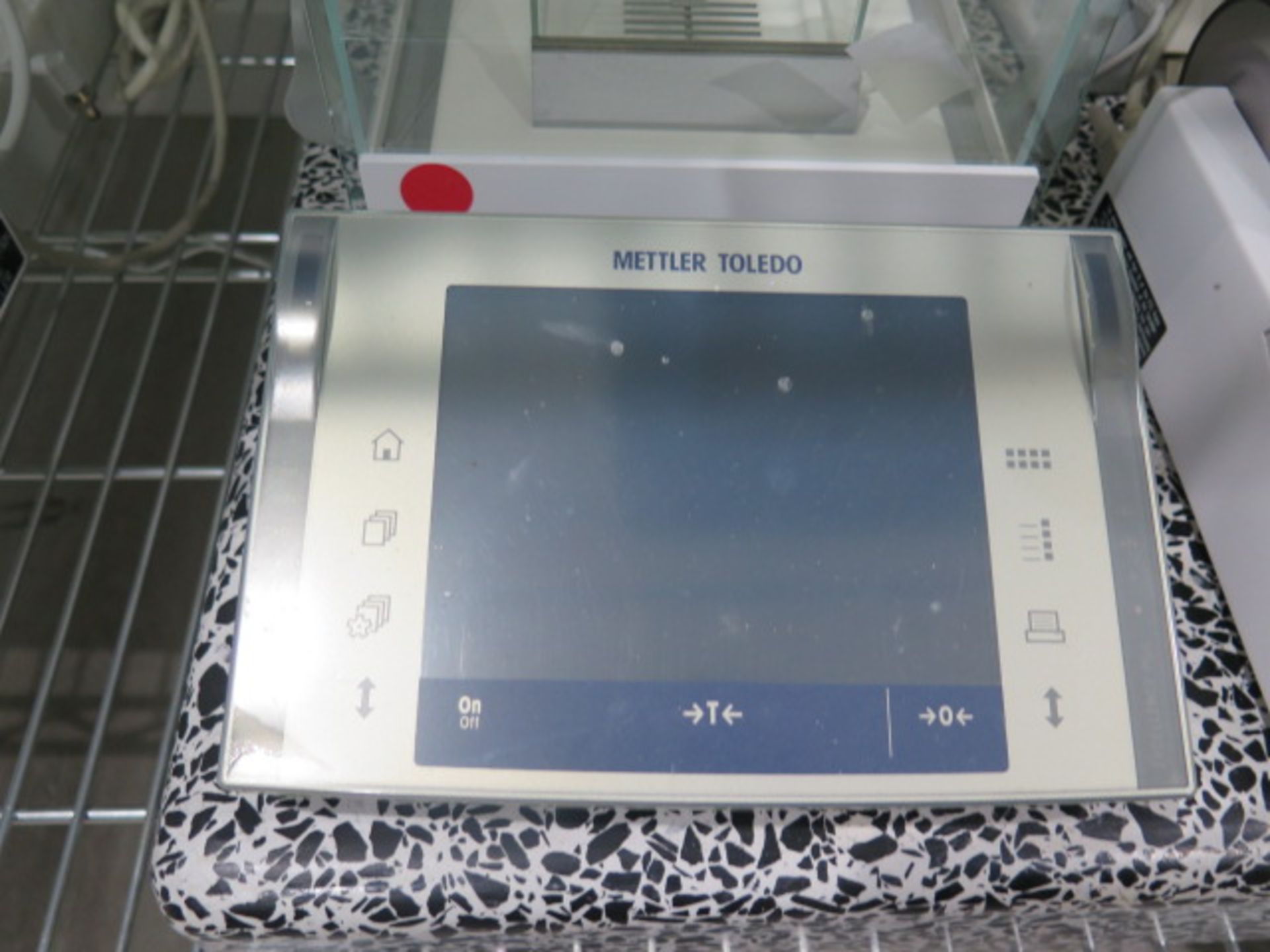 Mettler Toledo XP56 Analytical Balance Scale 52g w/ Metrtler Toledo Printer and Granite, SOLD AS IS - Image 7 of 9