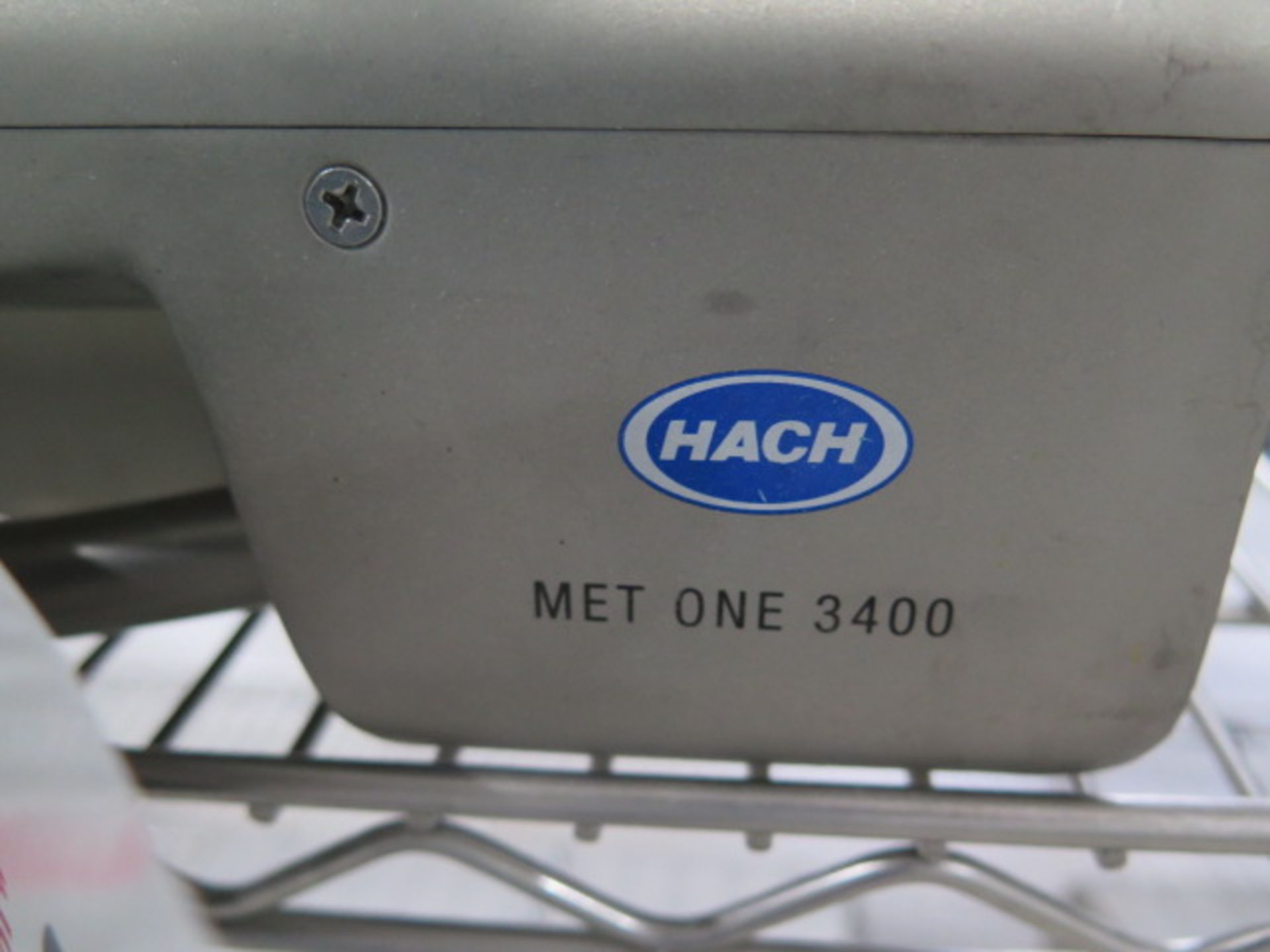 Hach MET ONE 3400 mdl. 3445 Particle Counter w/ Printer (SOLD AS-IS - NO WARRANTY) - Image 7 of 7