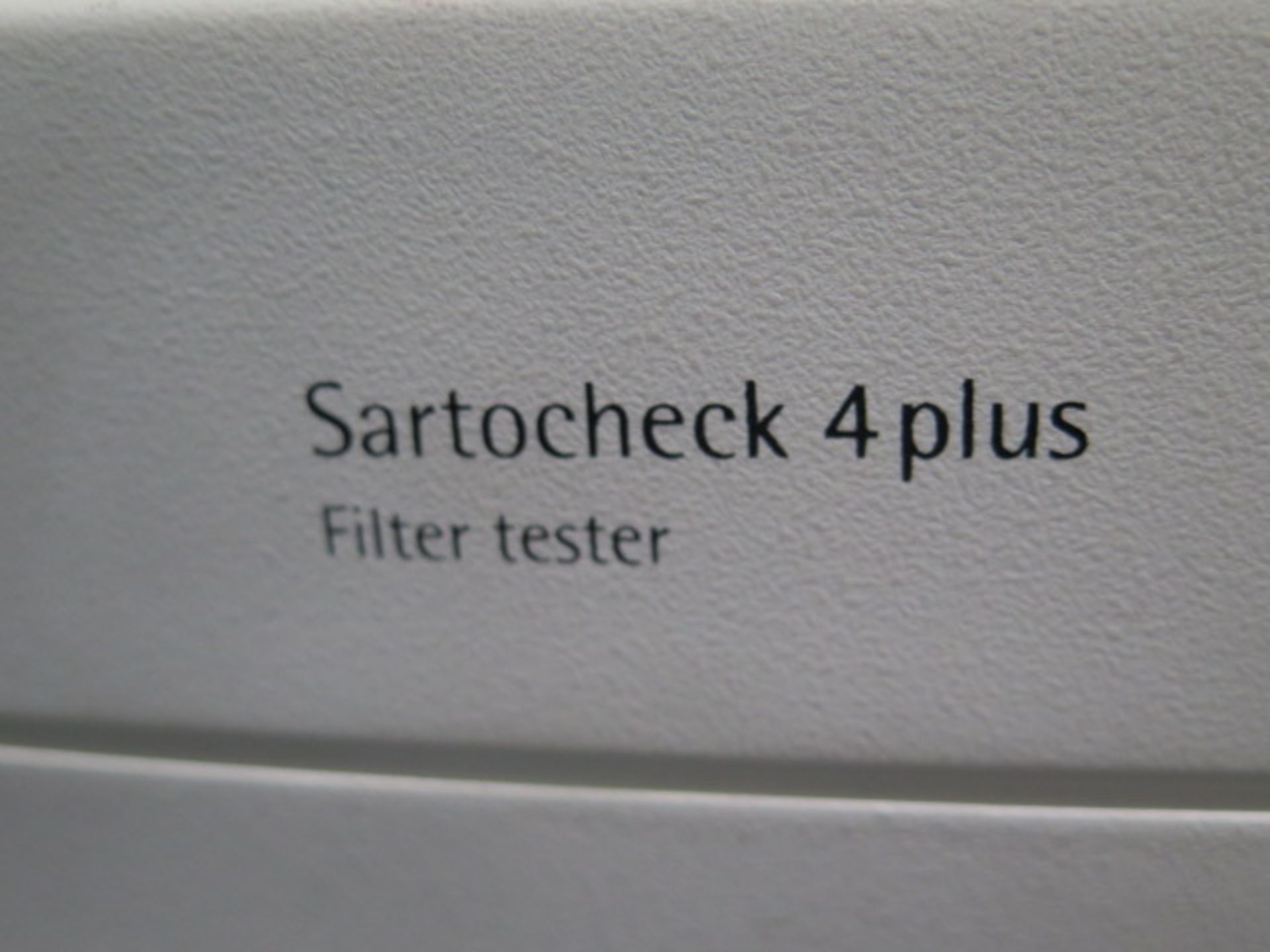 Sartorius Stedim Biotec Sartocheck 4plus Filter Tester (SOLD AS-IS - NO WARRANTY) - Image 4 of 7