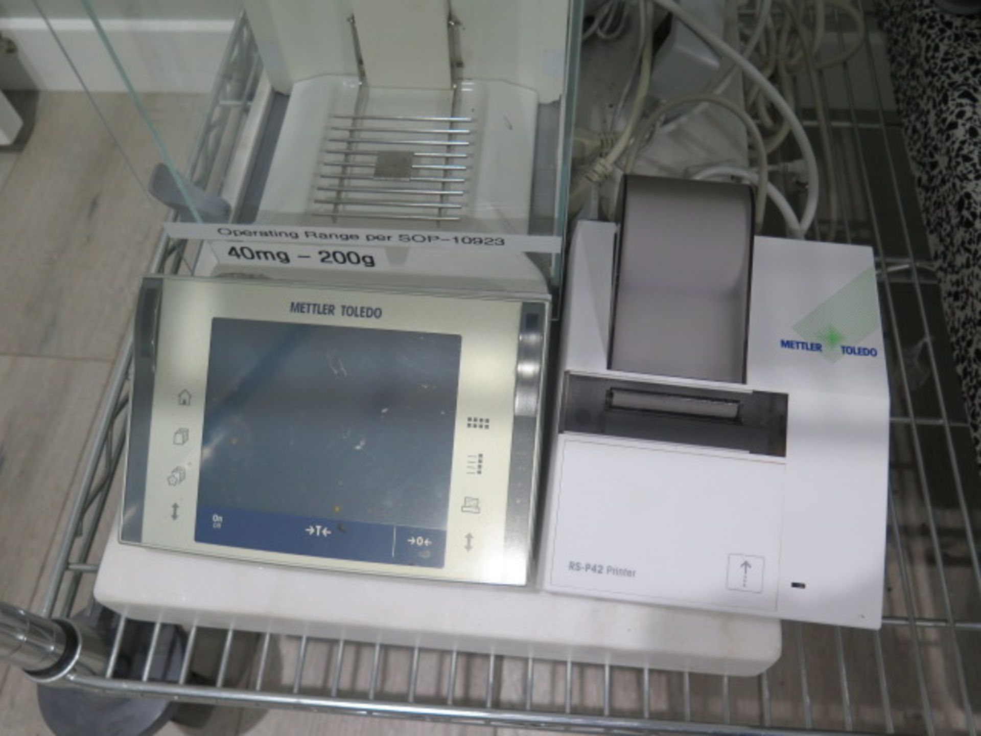Mettler Toledo XP205 DeltaRange Analytical Balance Scale 0.01mg-220g w/ Static Detect, SOLD AS IS - Image 5 of 9
