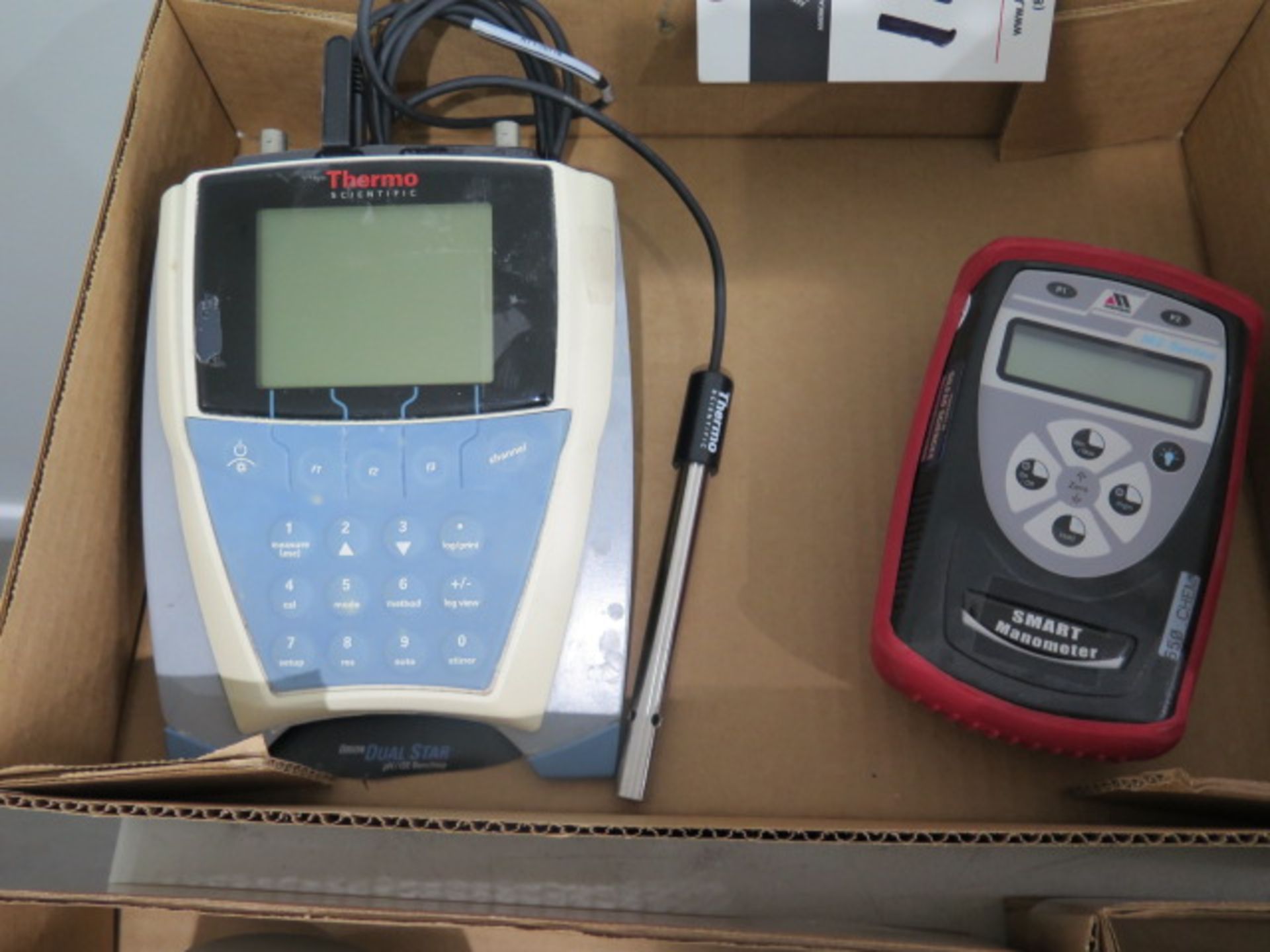 Thermo Scientific Orion Dual Star pH/ISE Meter and Meriam M2 Series Smart Manometer (SOLD AS-IS - NO - Image 2 of 7