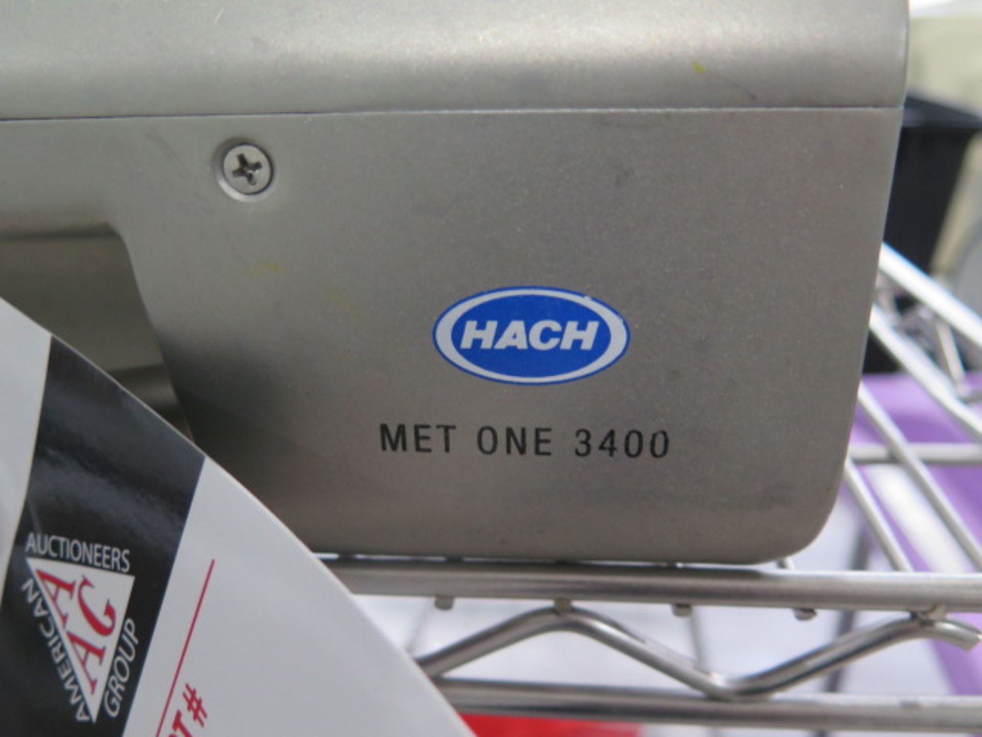 Hach MET ONE 3400 mdl. 3445 Particle Counter w/ Printer (SOLD AS-IS - NO WARRANTY) - Image 6 of 6