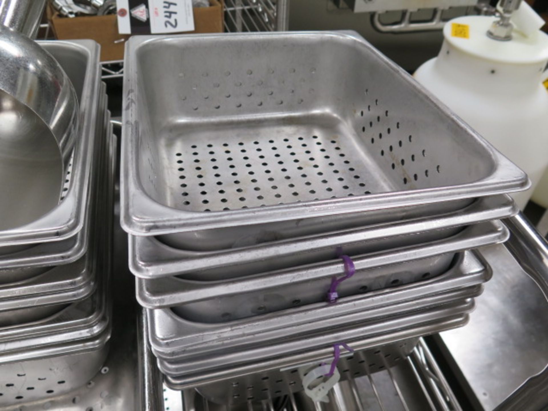 Stainless Steel Trays (SOLD AS-IS - NO WARRANTY) - Image 3 of 7