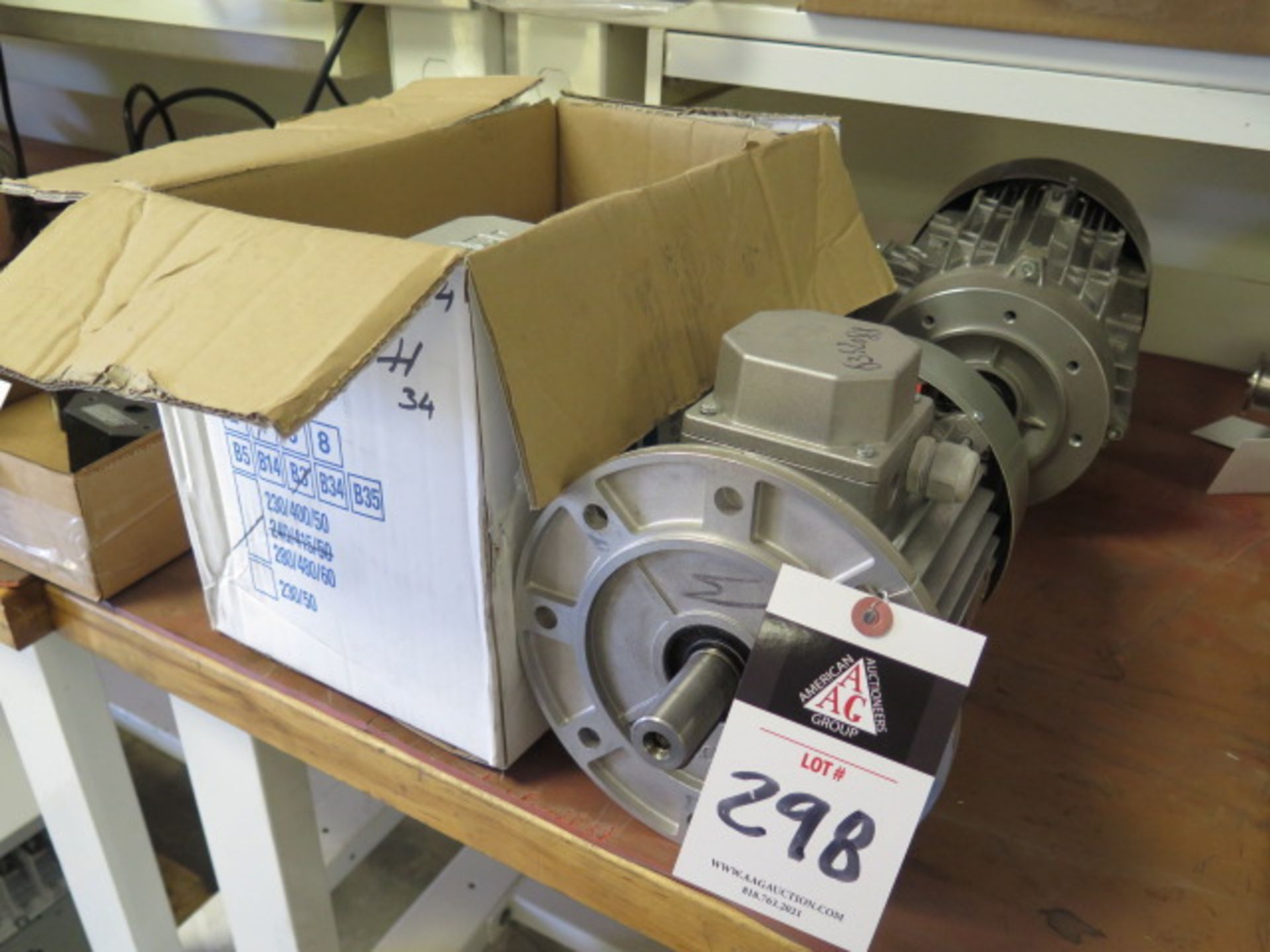 2Hp Stainless Steel Electric Motors (3) (SOLD AS-IS - NO WARRANTY)