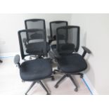 Office Chairs (4) (SOLD AS-IS - NO WARRANTY)