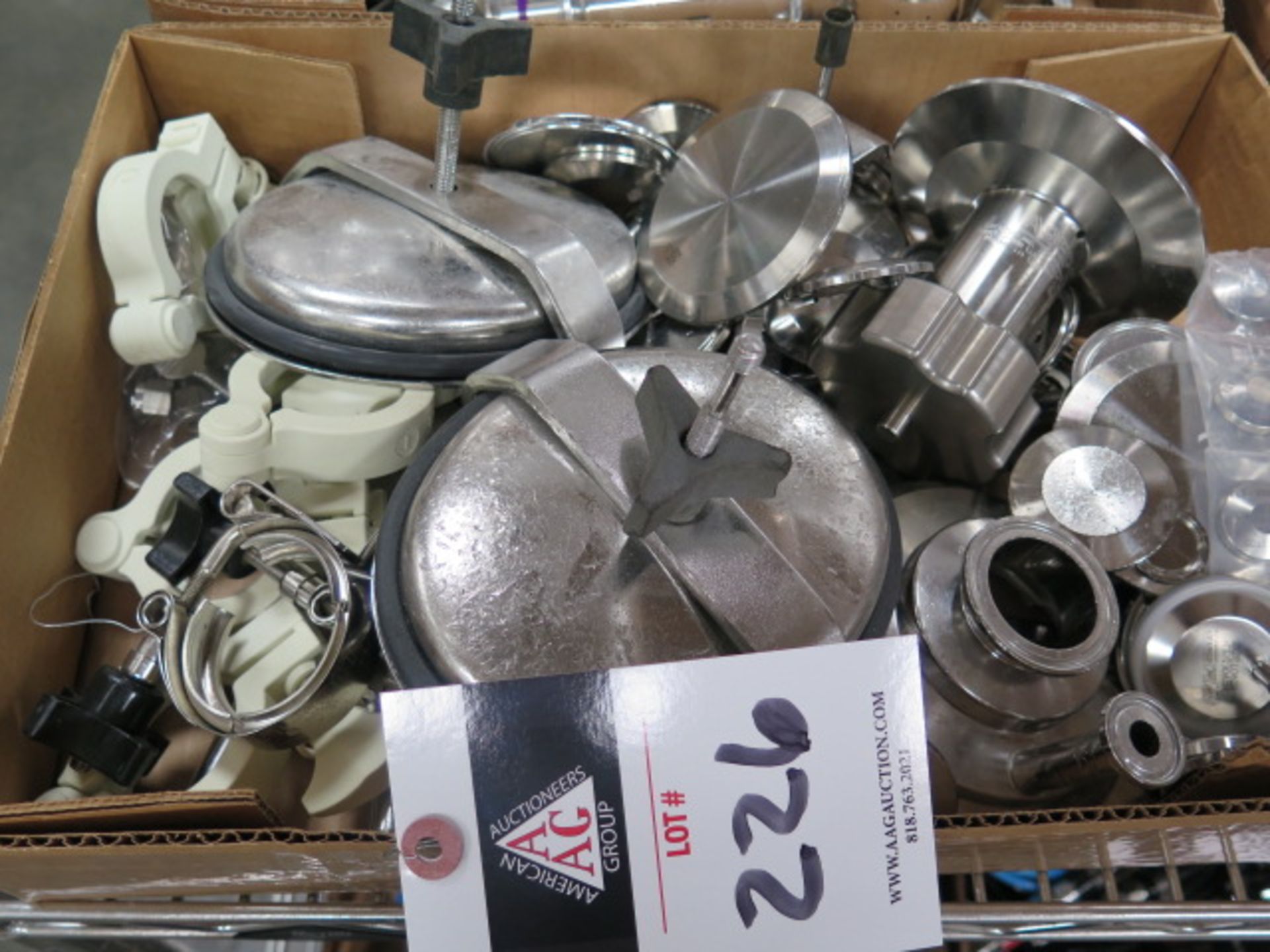 Stainless Steel Components (SOLD AS-IS - NO WARRANTY)