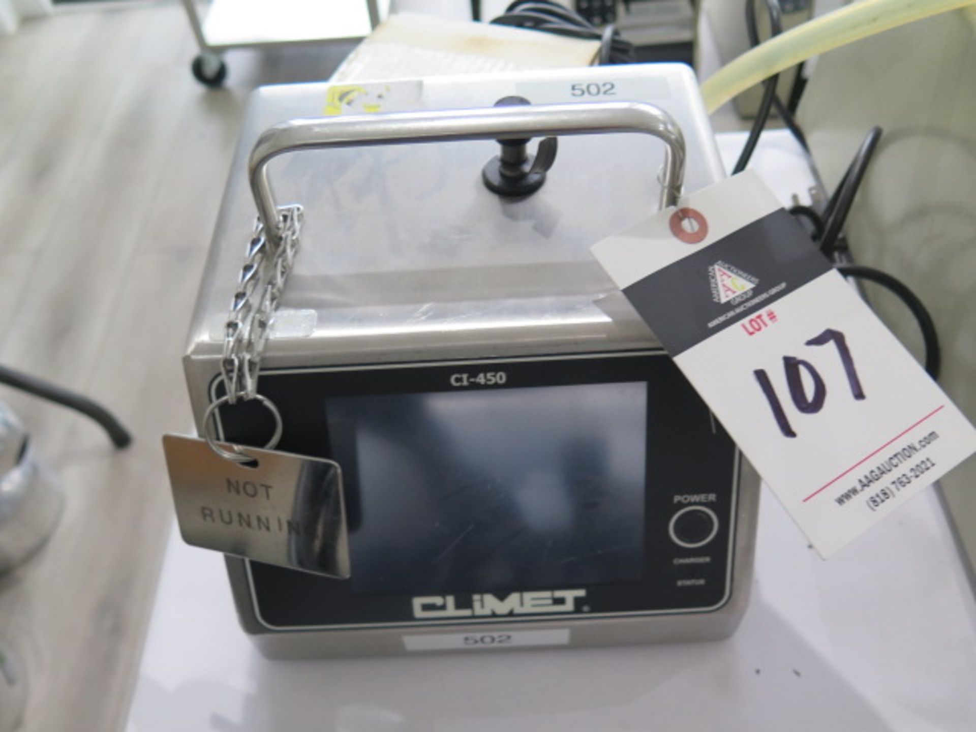 CliMET CI-450 Particle Counter s/n 056229 (SOLD AS-IS - NO WARRANTY)