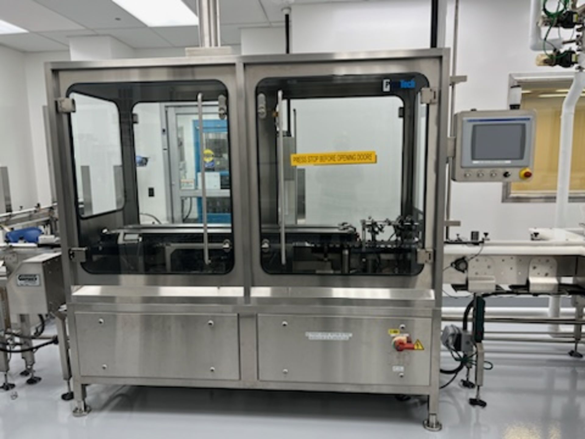 2012 Penn-Tech EVW-200 (SP HULL) External Vial Washer s/n EVW1001 w/Allen Bradley (SOLD AS-IS - NO W