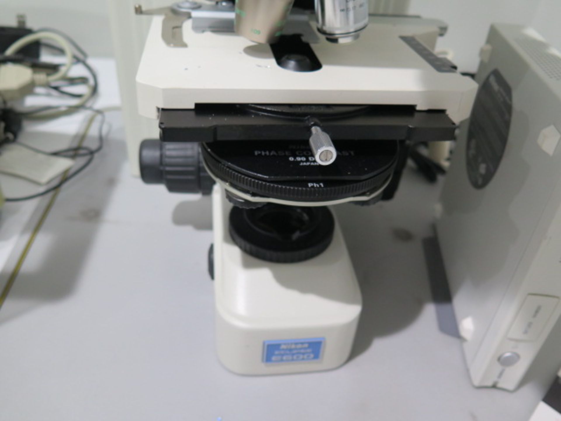 Nikon Eclipse E600 Research Microscope s/n 763673 w/ Nikon Light,DS-U2 Digital Sight Unit,SOLD AS IS - Image 6 of 15